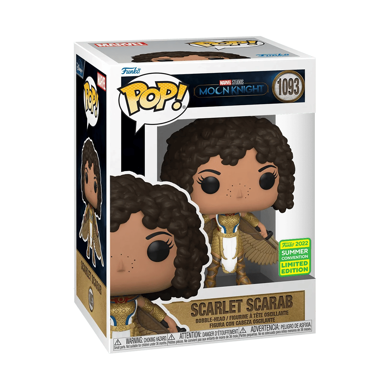 Funko Moon Knight (TV) - Scarlet Scarab SDCC 2022 Exclusive Pop! Vinyl [RS]