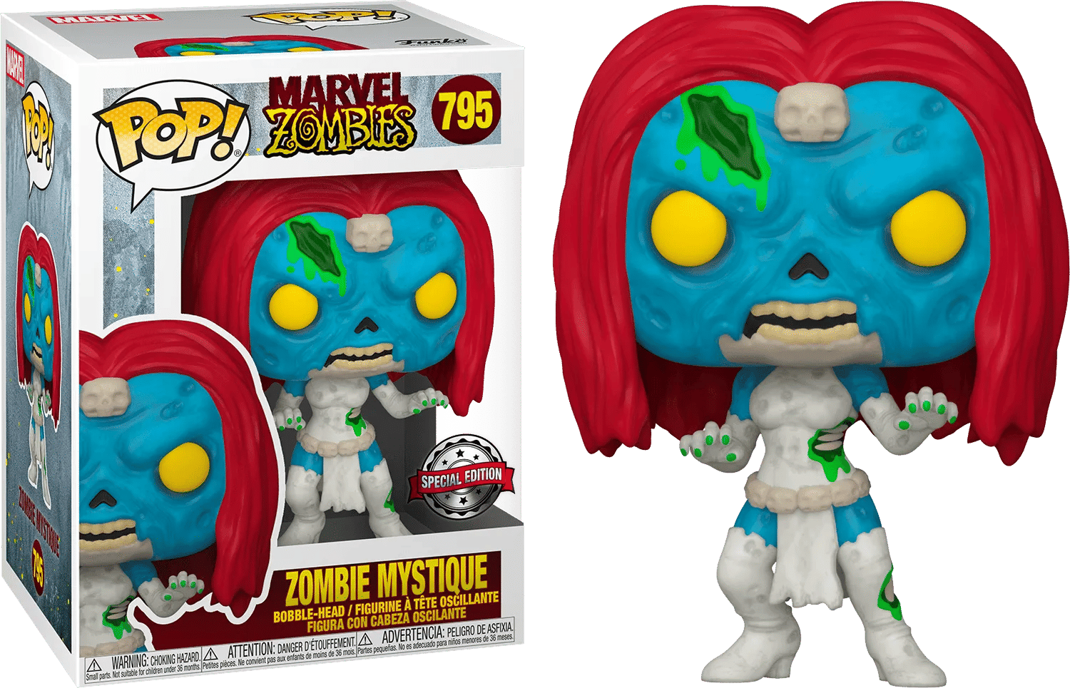 Funko Marvel Zombies - Mystique US Exclusive Pop! Vinyl [RS]