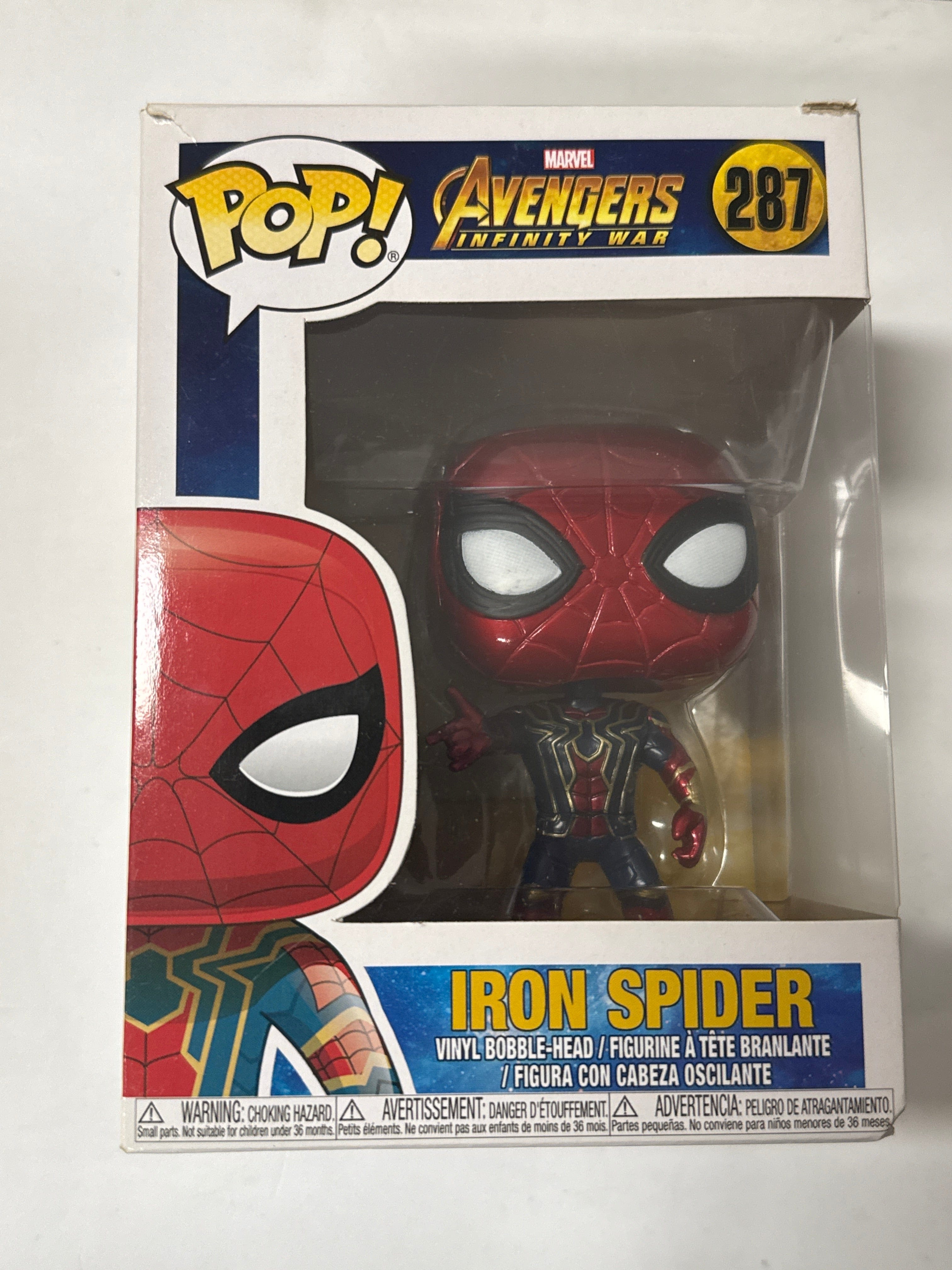 Funko Avengers 3: Infinity War - Iron Spider Pop! Vinyl #287