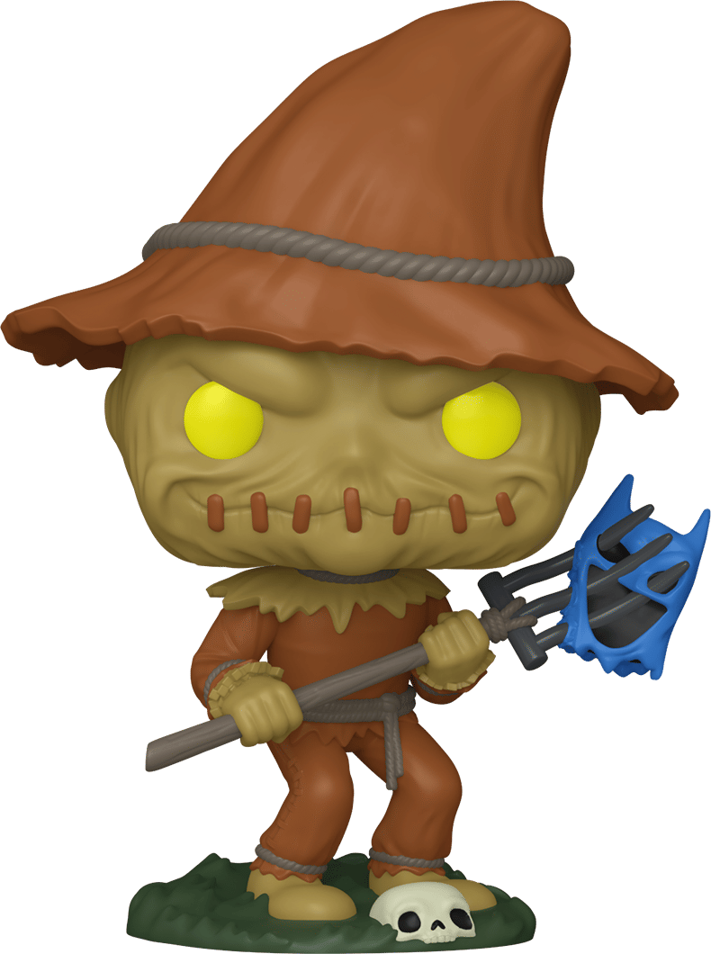 Funko Batman: The Animated Series – Scarecrow with Pitchfork Exclusive Glow Pop! Vinyl [RS]