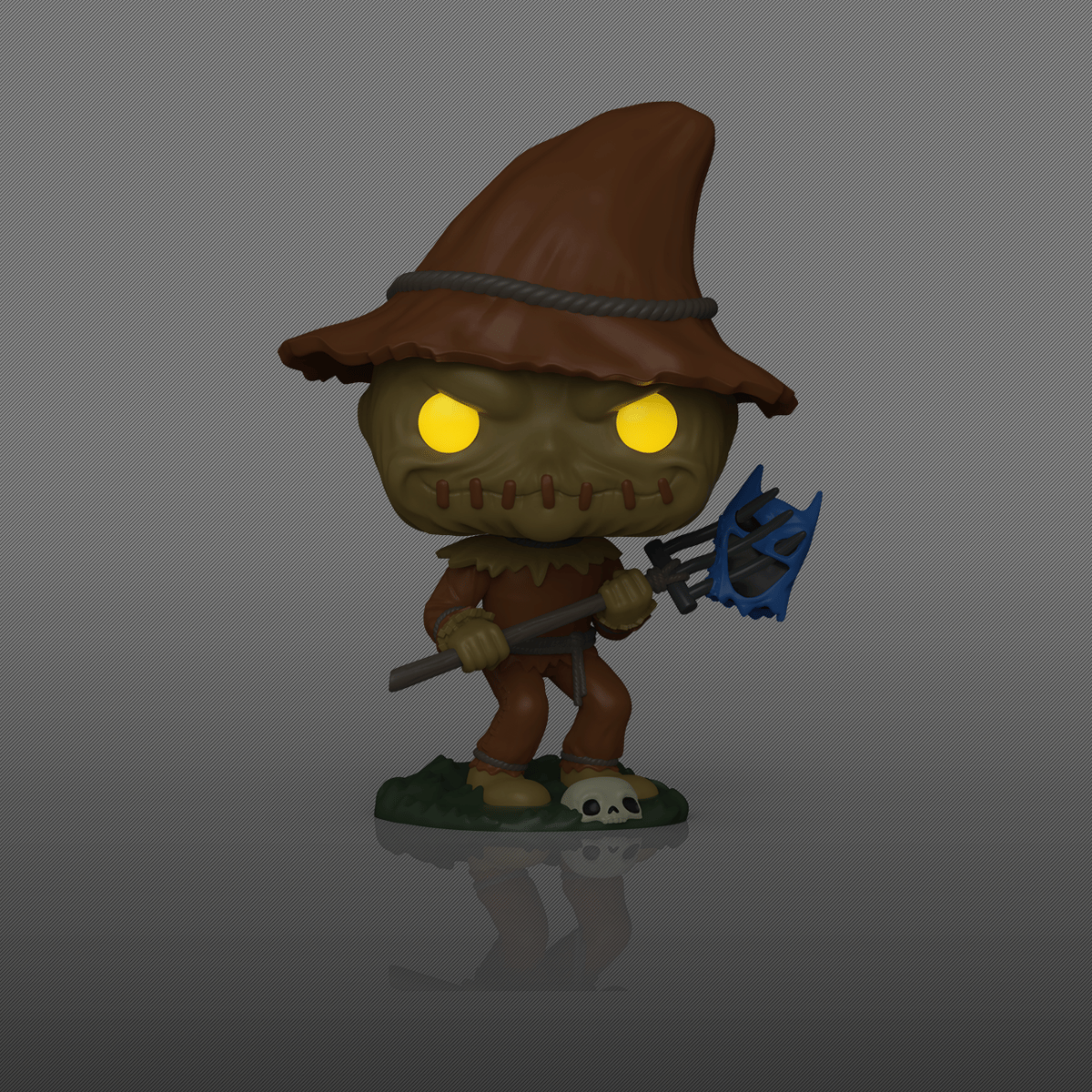 Funko Batman: The Animated Series – Scarecrow with Pitchfork Exclusive Glow Pop! Vinyl [RS]