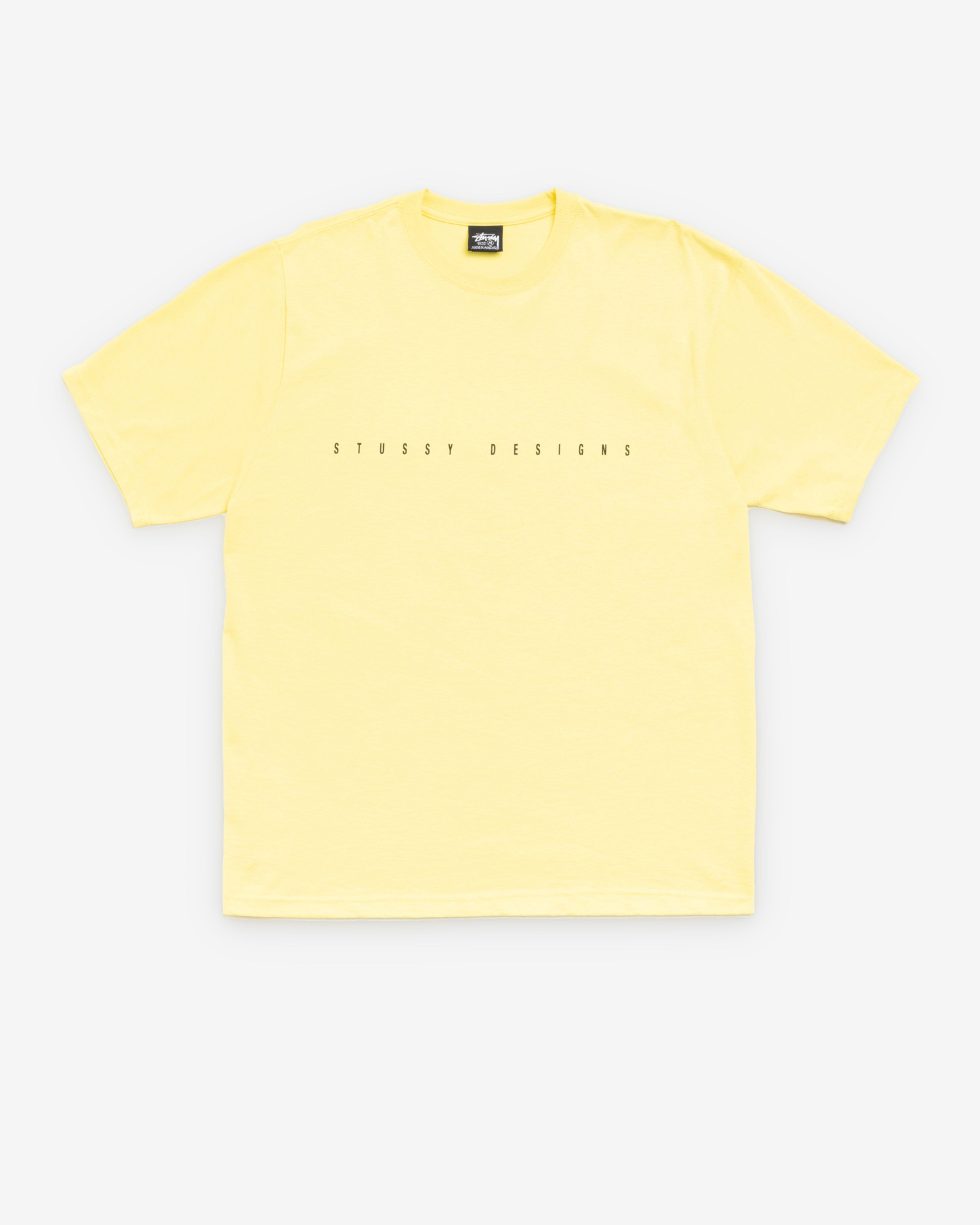 Stüssy - Men's S Box T-Shirt - (Lemon)