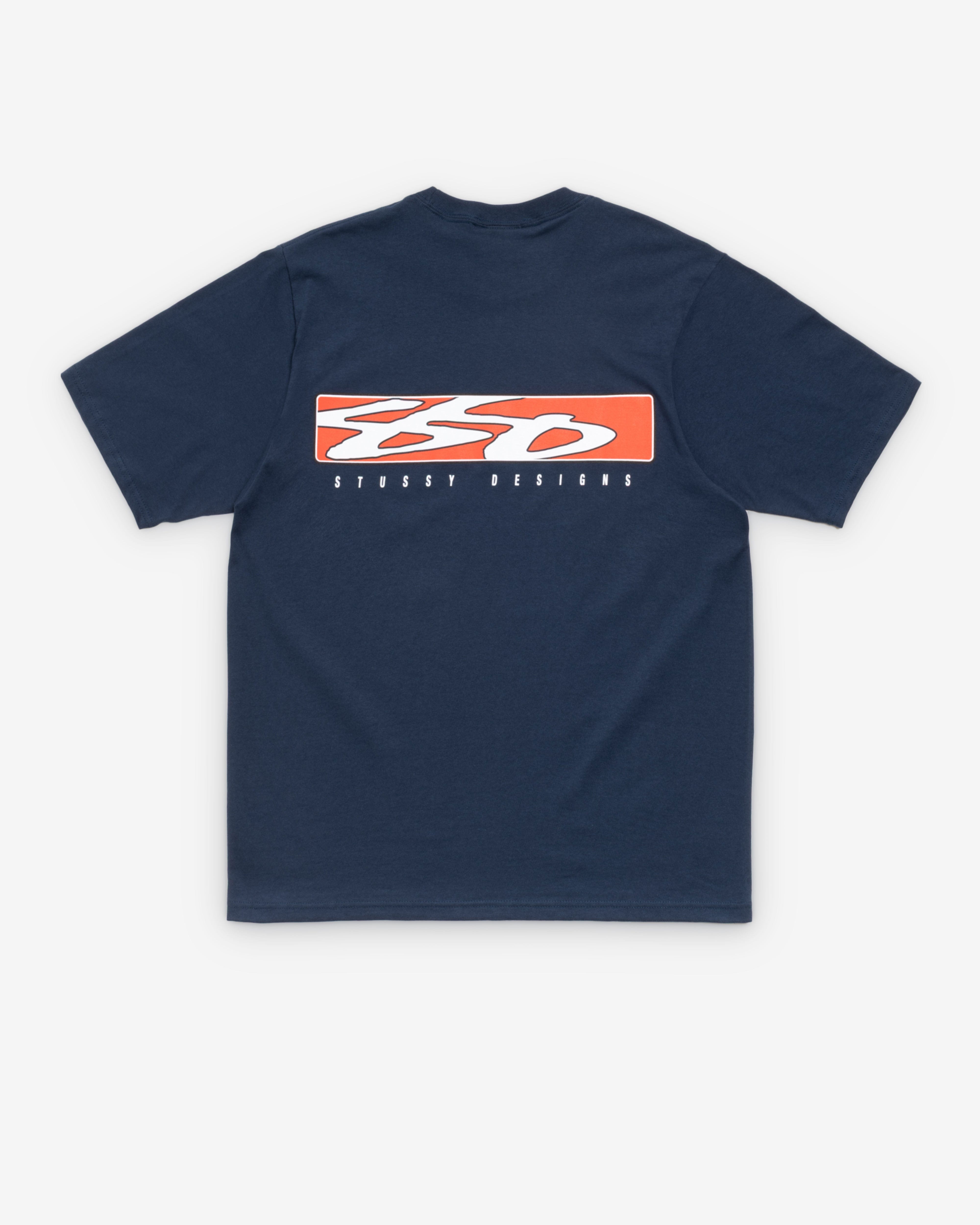 Stüssy - Men's S Box T-Shirt - (Navy)