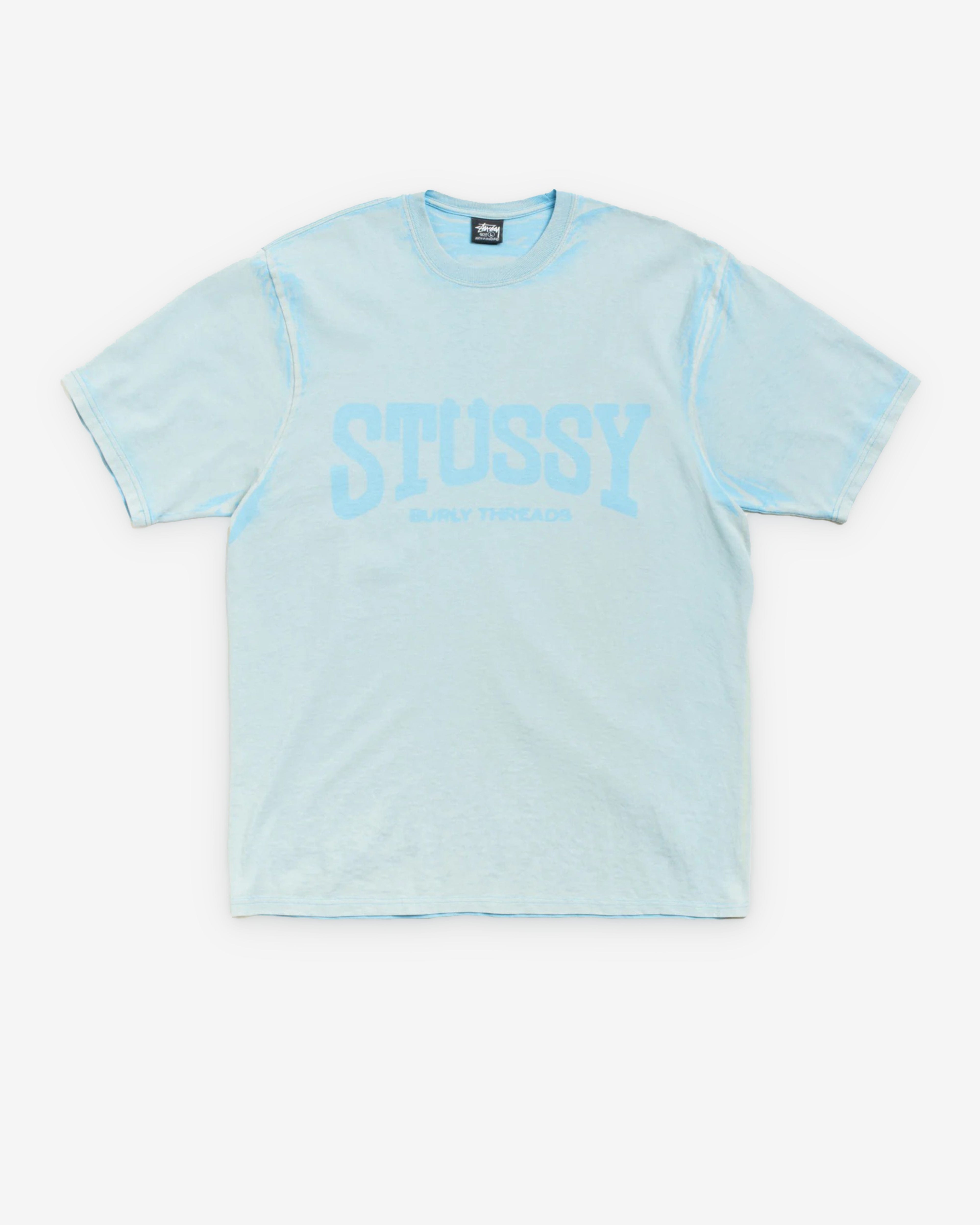 Stüssy - Men's Burly T-Shirt - (Sky Blue)