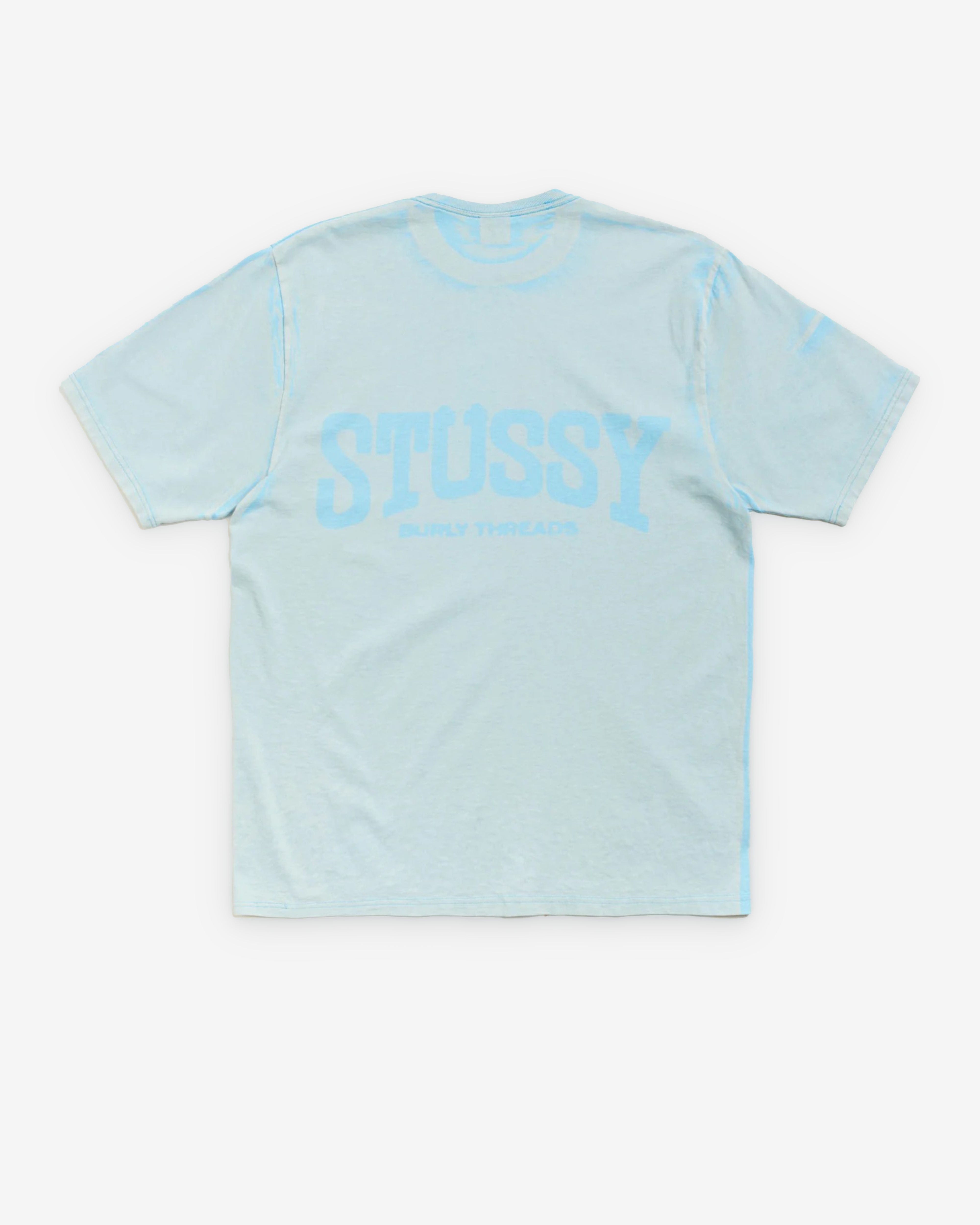Stüssy - Men's Burly T-Shirt - (Sky Blue)