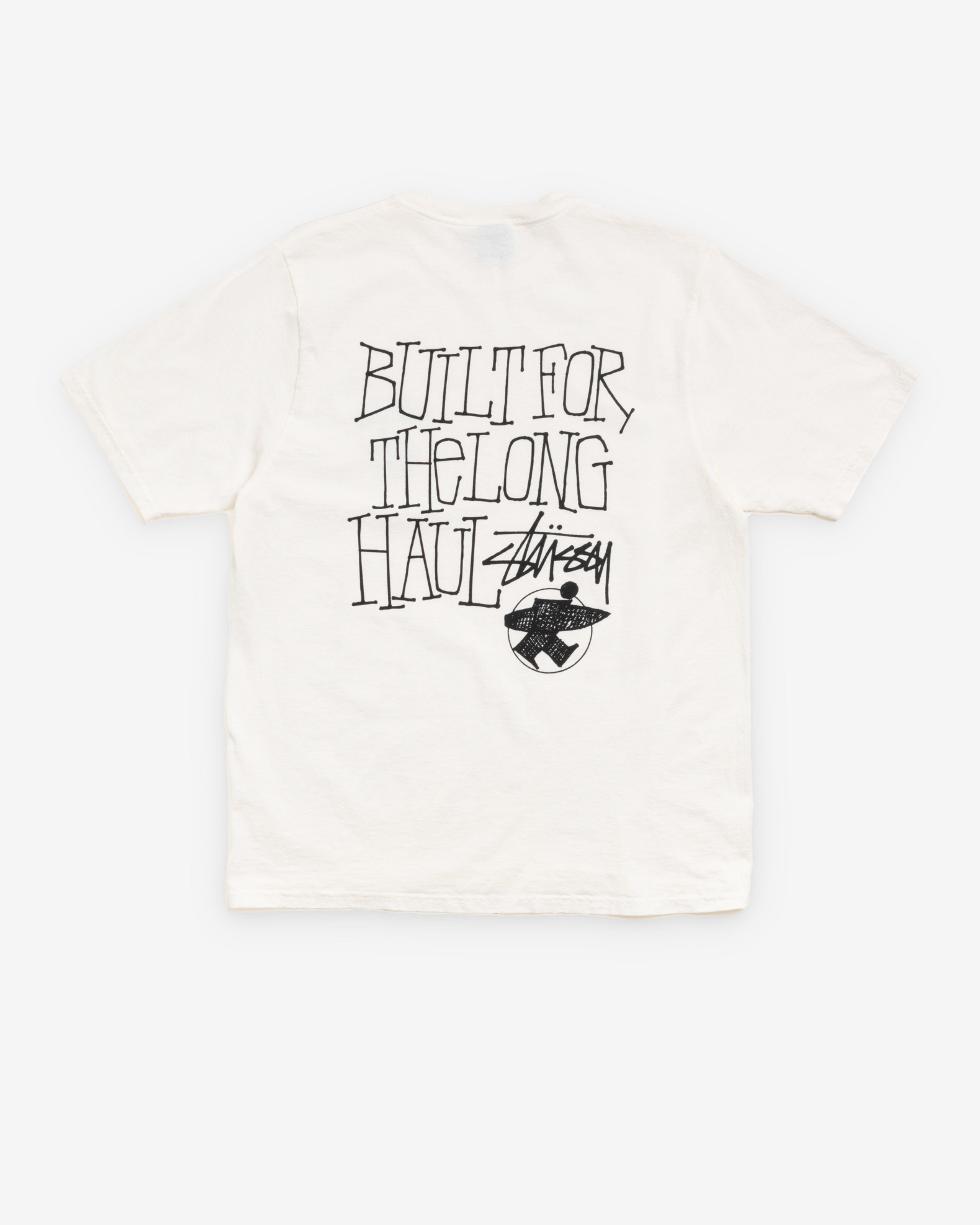 Stüssy - Men's Long Haul Pig. Dyed T-Shirt - (Natural)