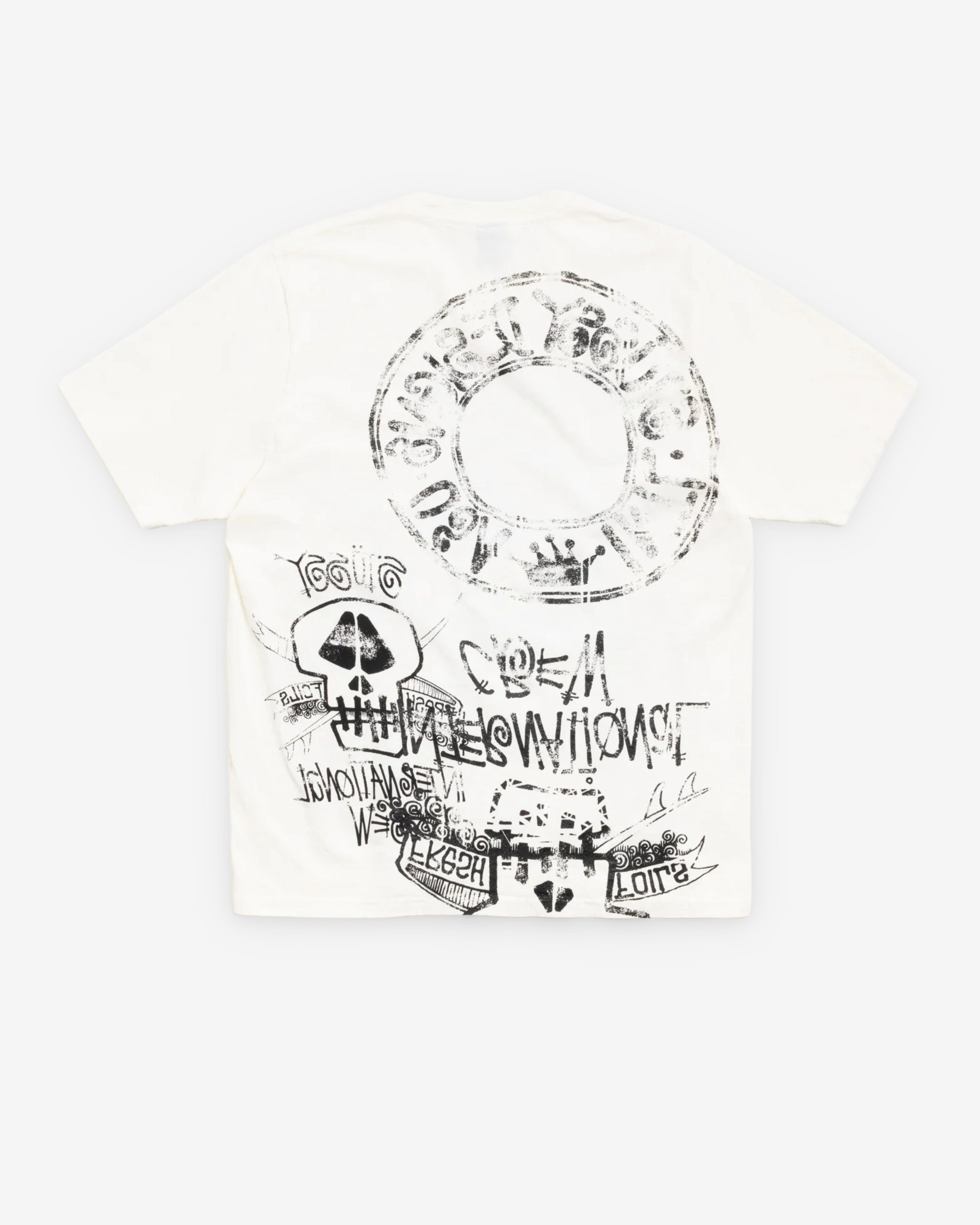 Stüssy - Men's Skulls Pigment Dyed T-Shirt - (Natural)