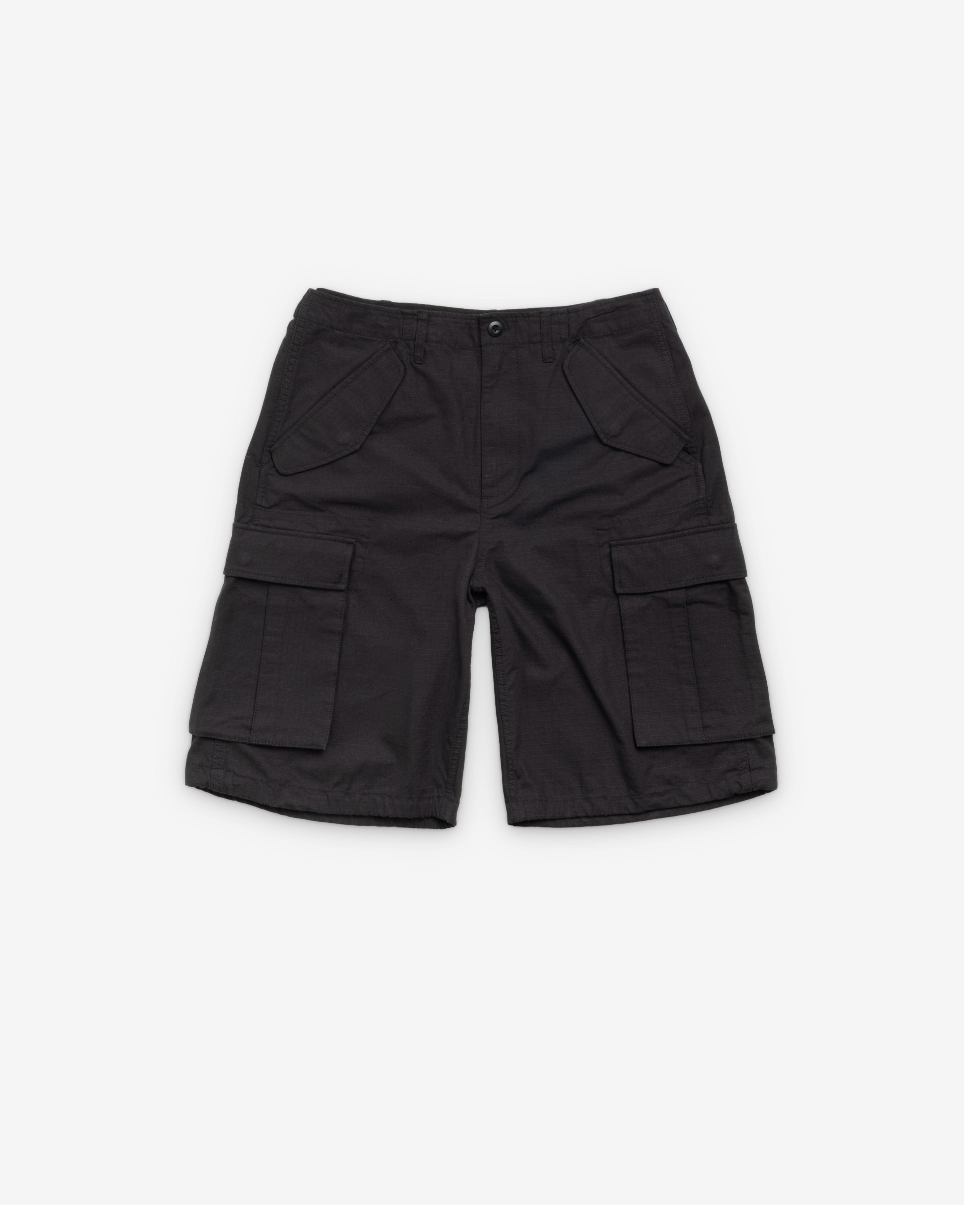 Stüssy - Men's Cargo Short Ripstop - (Black)