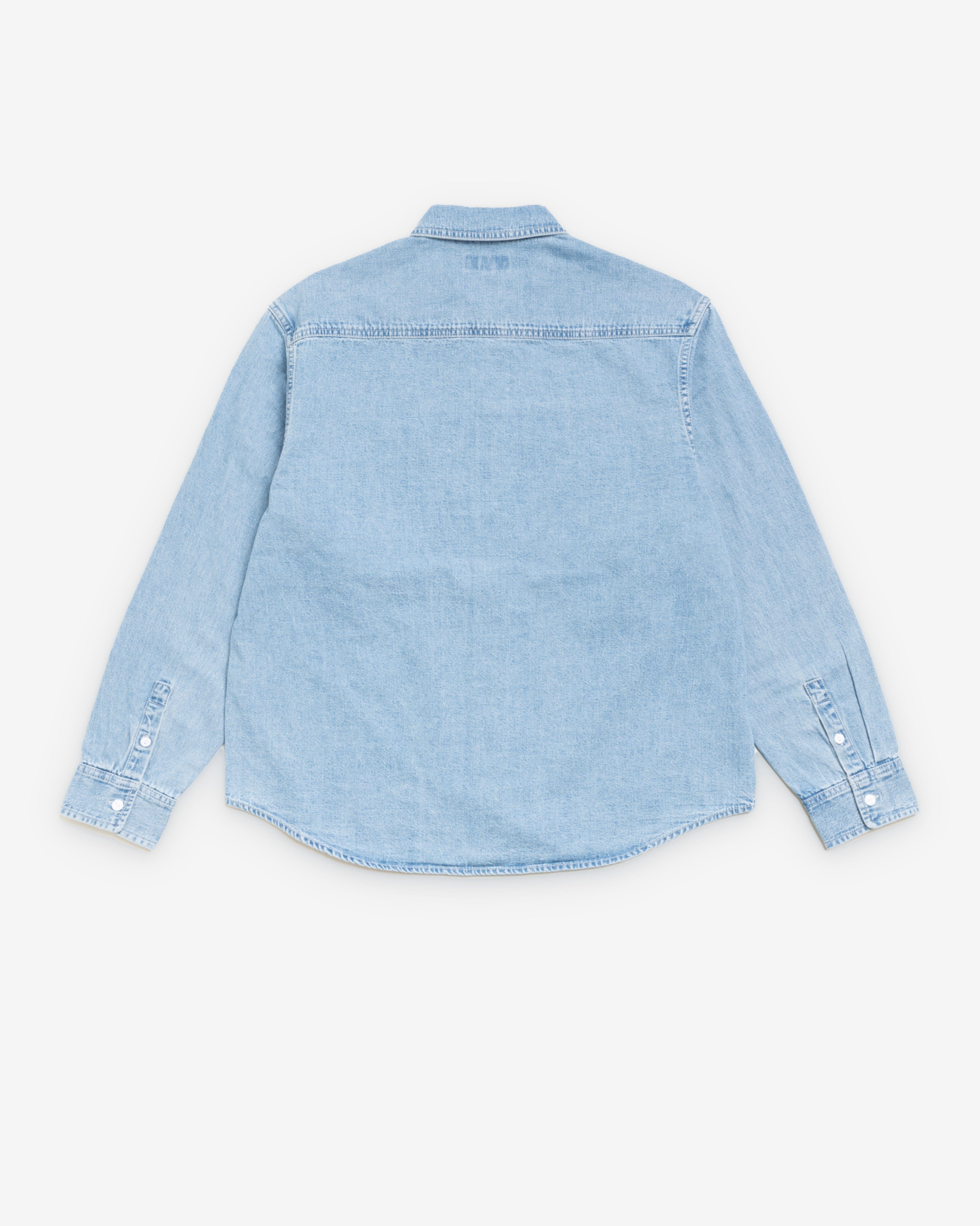 Stussy - Men's Work Denim Shirt - (Light Wash)