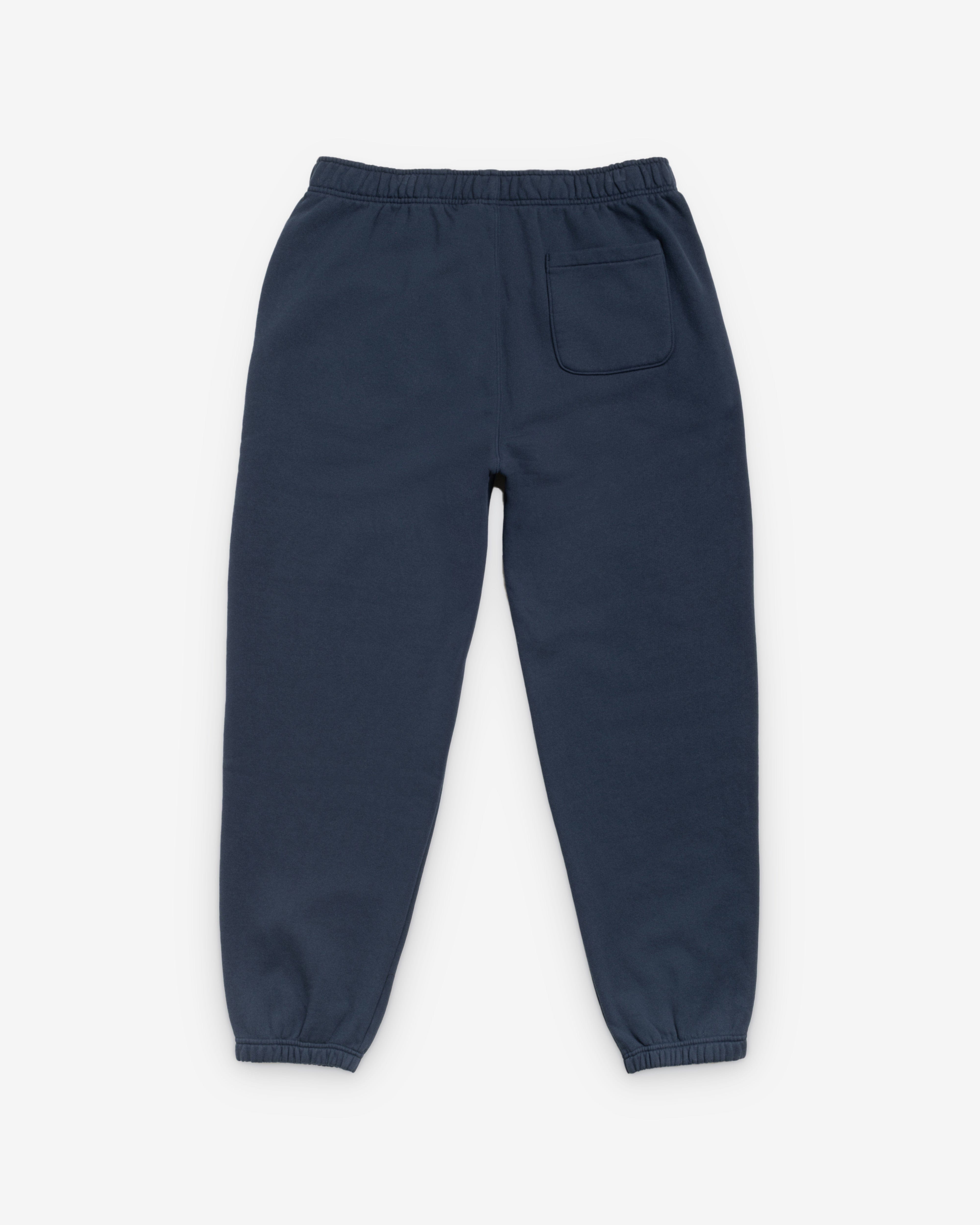 Stüssy - Men's Fleece Track Pant - (Navy)