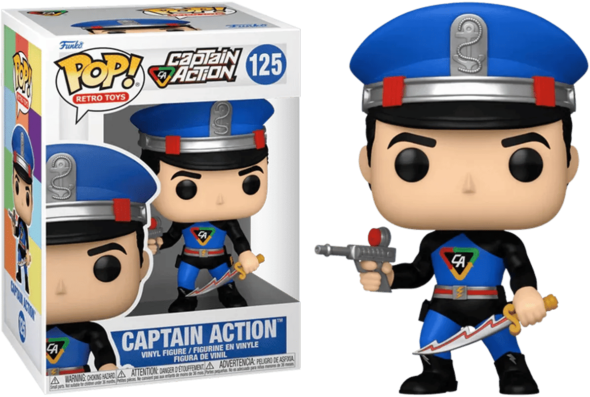 Funko Retro Toys - Captain Action Pop! Vinyl