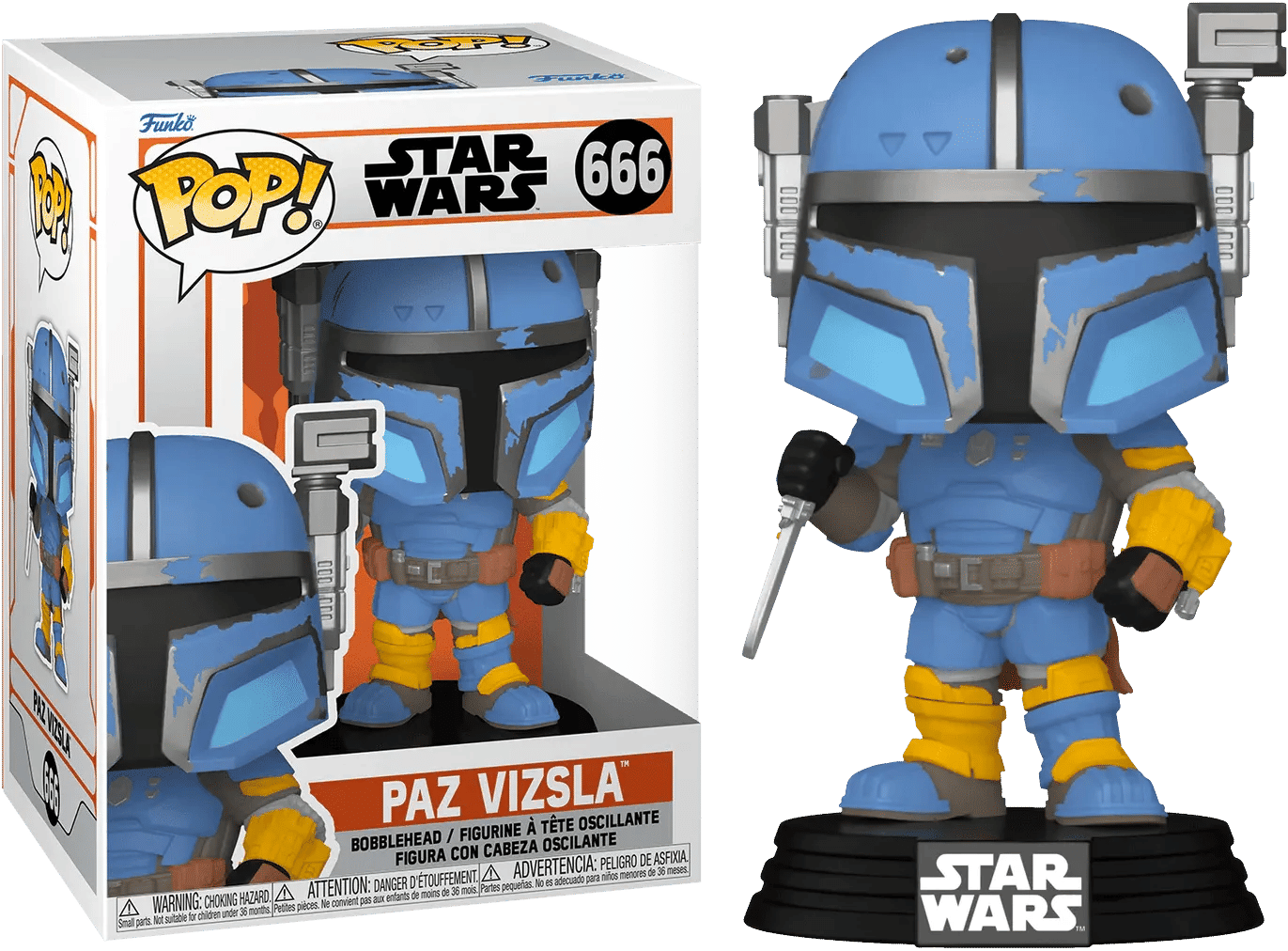 Funko Star Wars: Mandalorian - Paz Vizsla! Pop! Vinyl