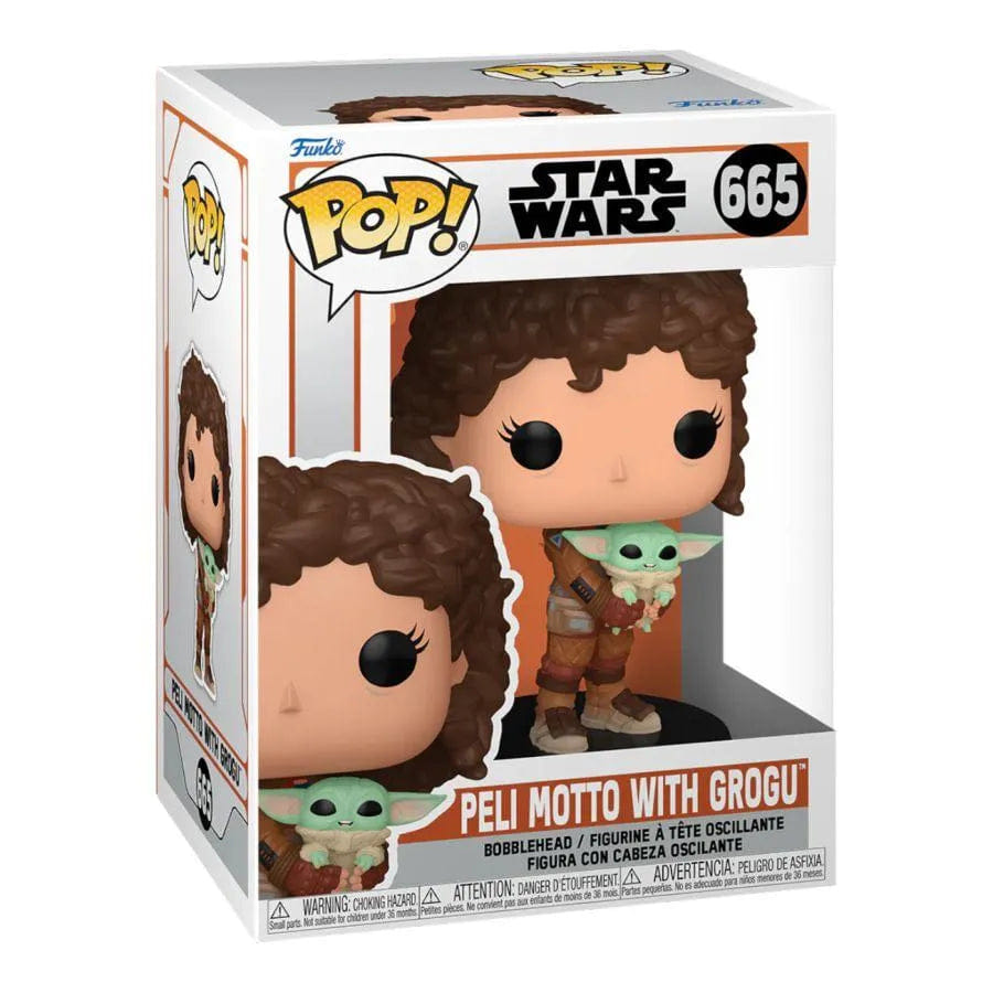 Funko Star Wars: Mandalorian - Peli Motto & Grogu Pop! Vinyl
