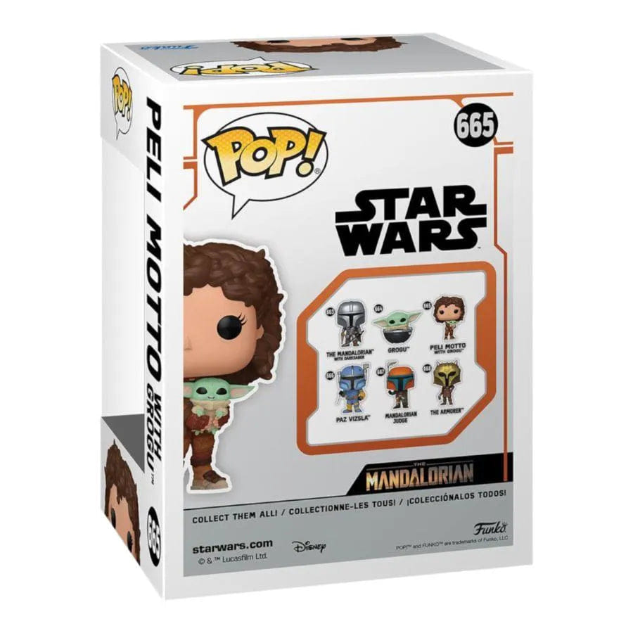 Funko Star Wars: Mandalorian - Peli Motto & Grogu Pop! Vinyl