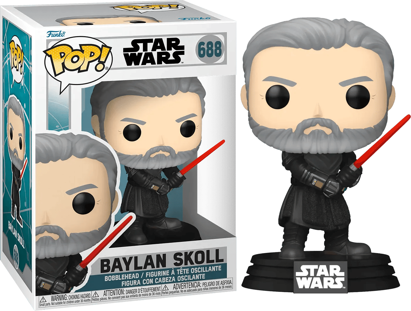 Funko Star Wars: Ahsoka (TV) - Baylan Skoll Pop! Vinyl