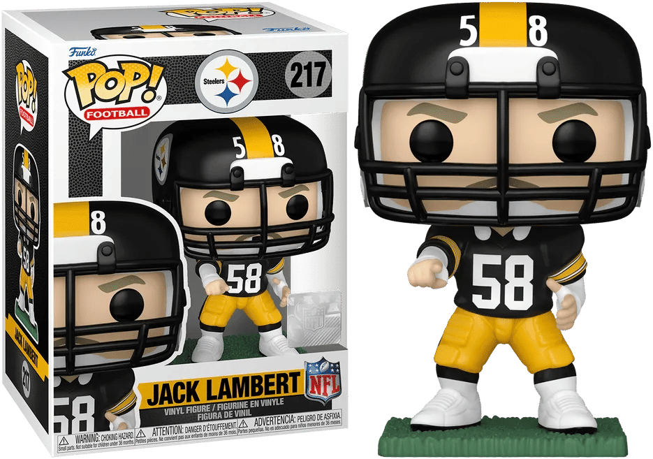 Funko NFL: Legends - Jack Lambert (Steelers) Pop! Vinyl