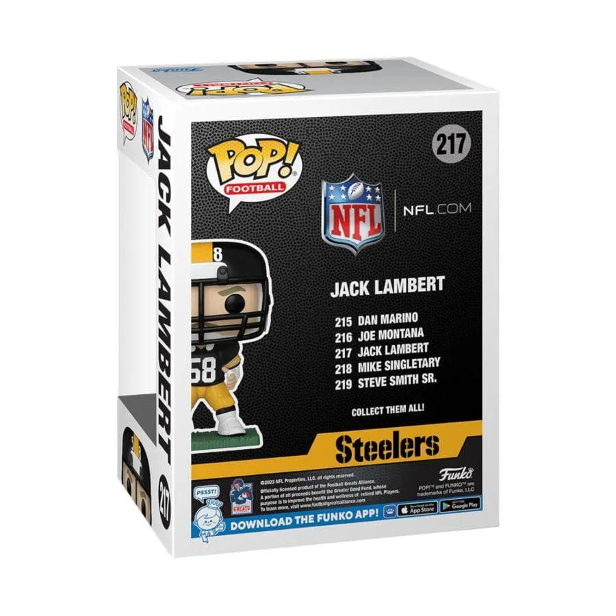 Funko NFL: Legends - Jack Lambert (Steelers) Pop! Vinyl