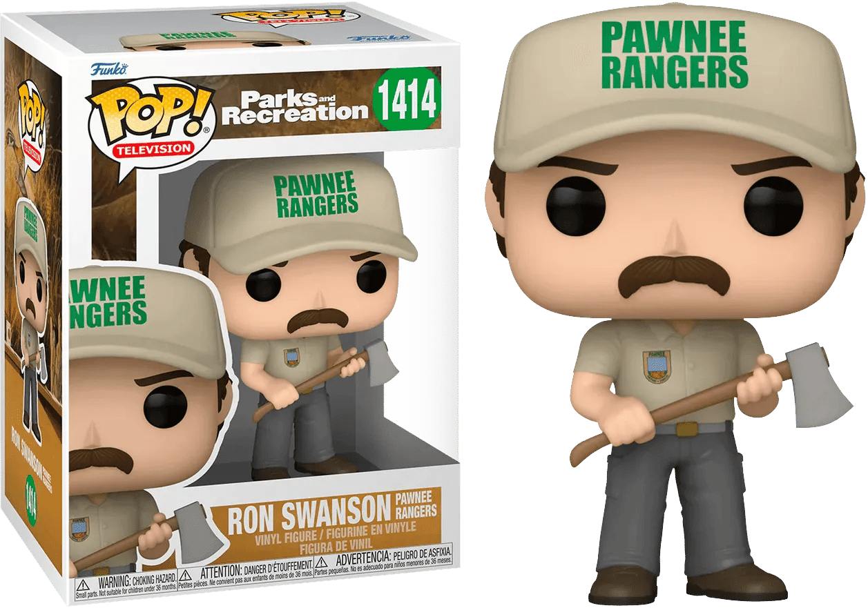 Funko Parks & Recreation - Ron Swanson (Pawnee Rangers) Pop! Vinyl