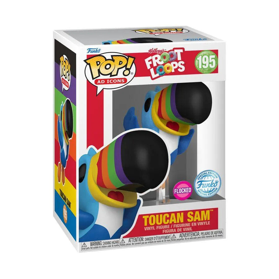 Funko Kelloggs - Toucan Sam (Flying) US Exclusive Flocked Pop! Vinyl [RS]