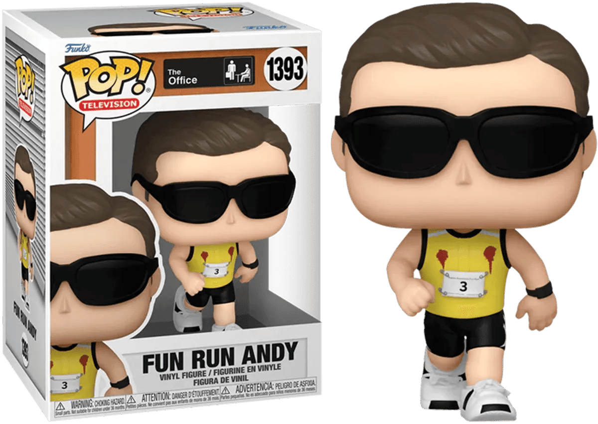 Funko The Office - Fun Run Andy Pop! Vinyl