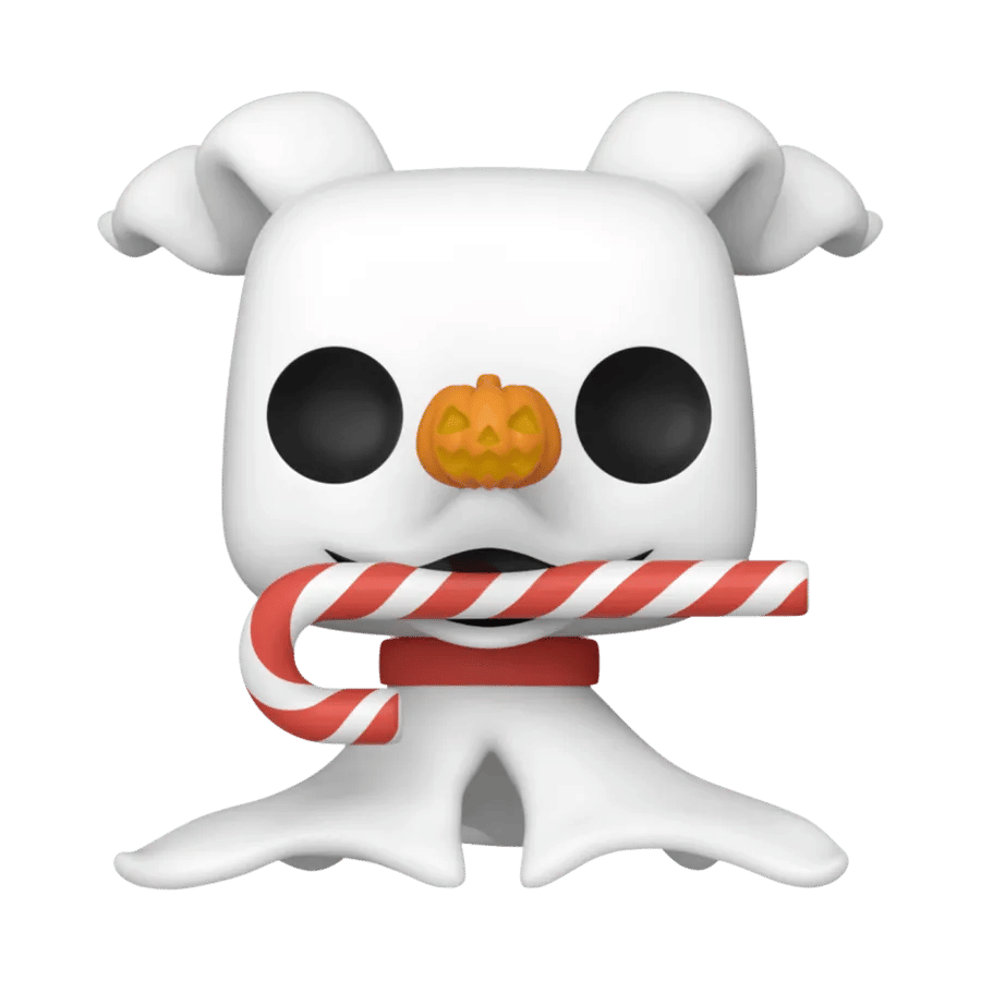 Funko The Nightmare Before Christmas 30th Anniversary - Zero with Candy Cane Pop! Vinyl