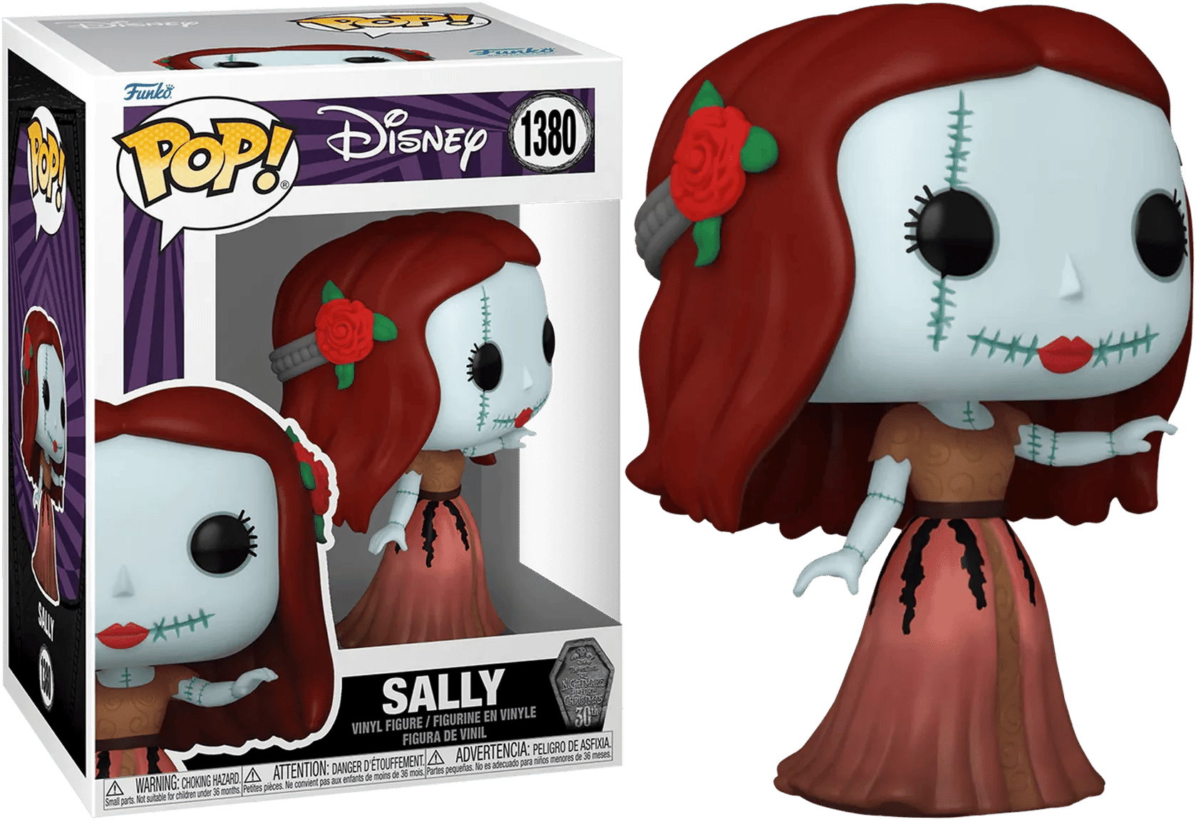 Funko The Nightmare Before Christmas 30th Anniversary - Formal Sally Pop! Vinyl