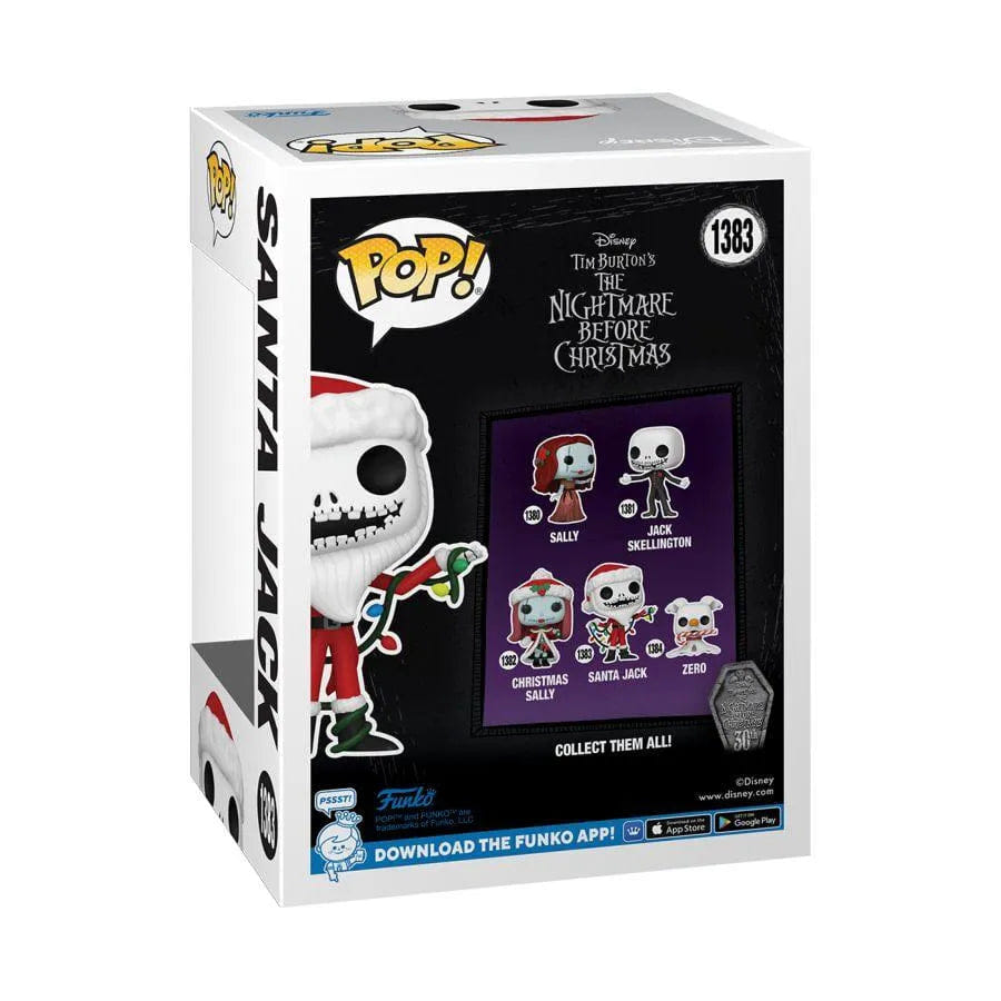 Funko The Nightmare Before Christmas 30th Anniversary - Santa Jack Pop! Vinyl