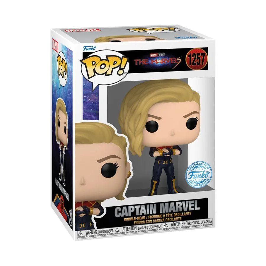 Funko The Marvels (2023) - Captain Marvel US Exclusive Pop! Vinyl [RS]