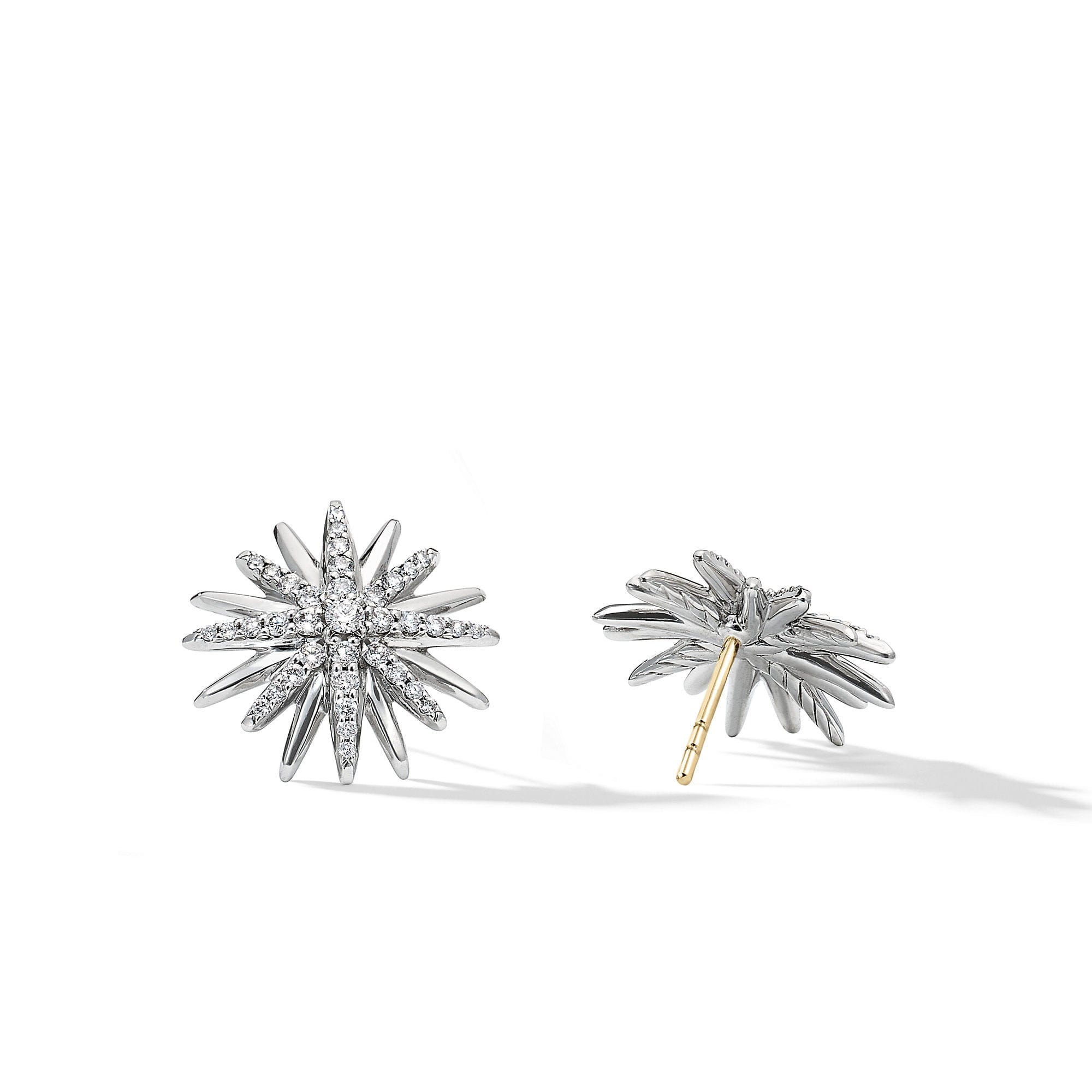 David Yurman Starburst Stud Earrings with Pave Diamonds - E16432DSSADI