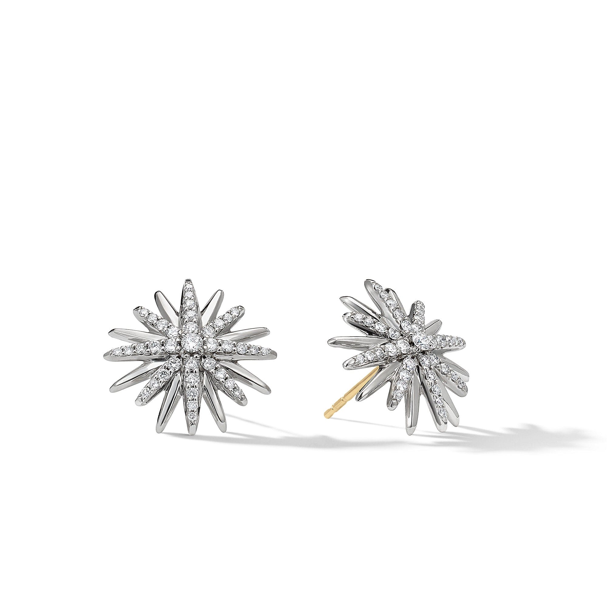 David Yurman Starburst Stud Earrings with Pave Diamonds - E16432DSSADI
