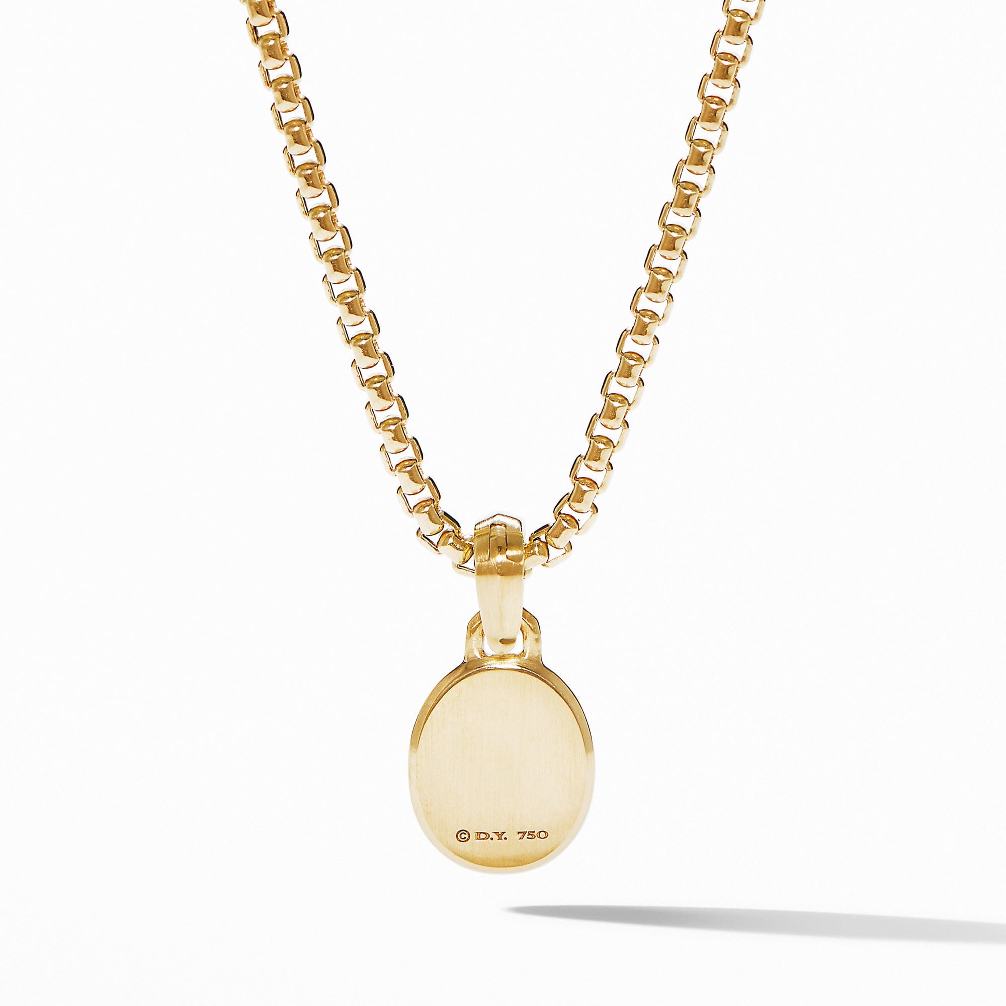 David Yurman Petrvs® Small Scarab Pendant in 18K Yellow Gold
