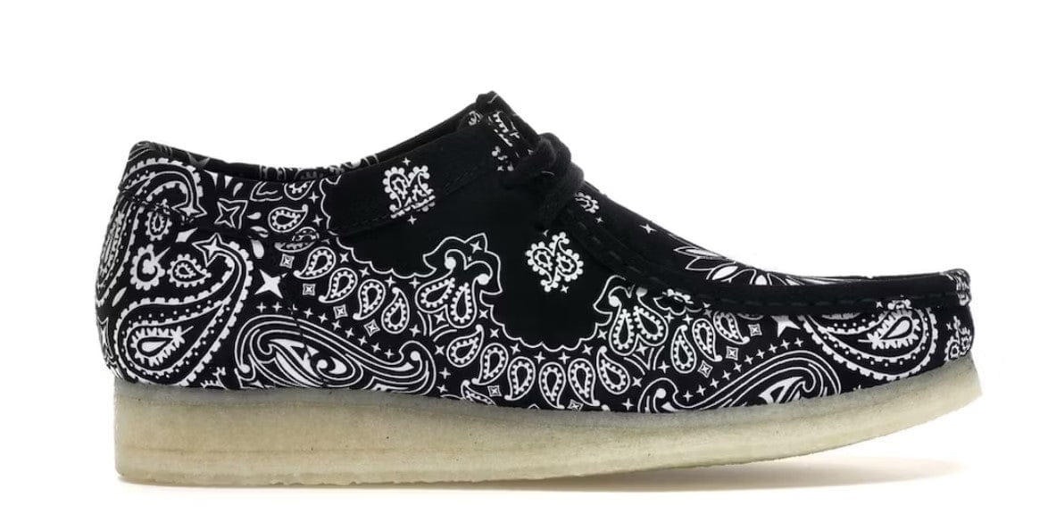 Clarks Originals Wallabee Supreme Bandana Black (WORN)