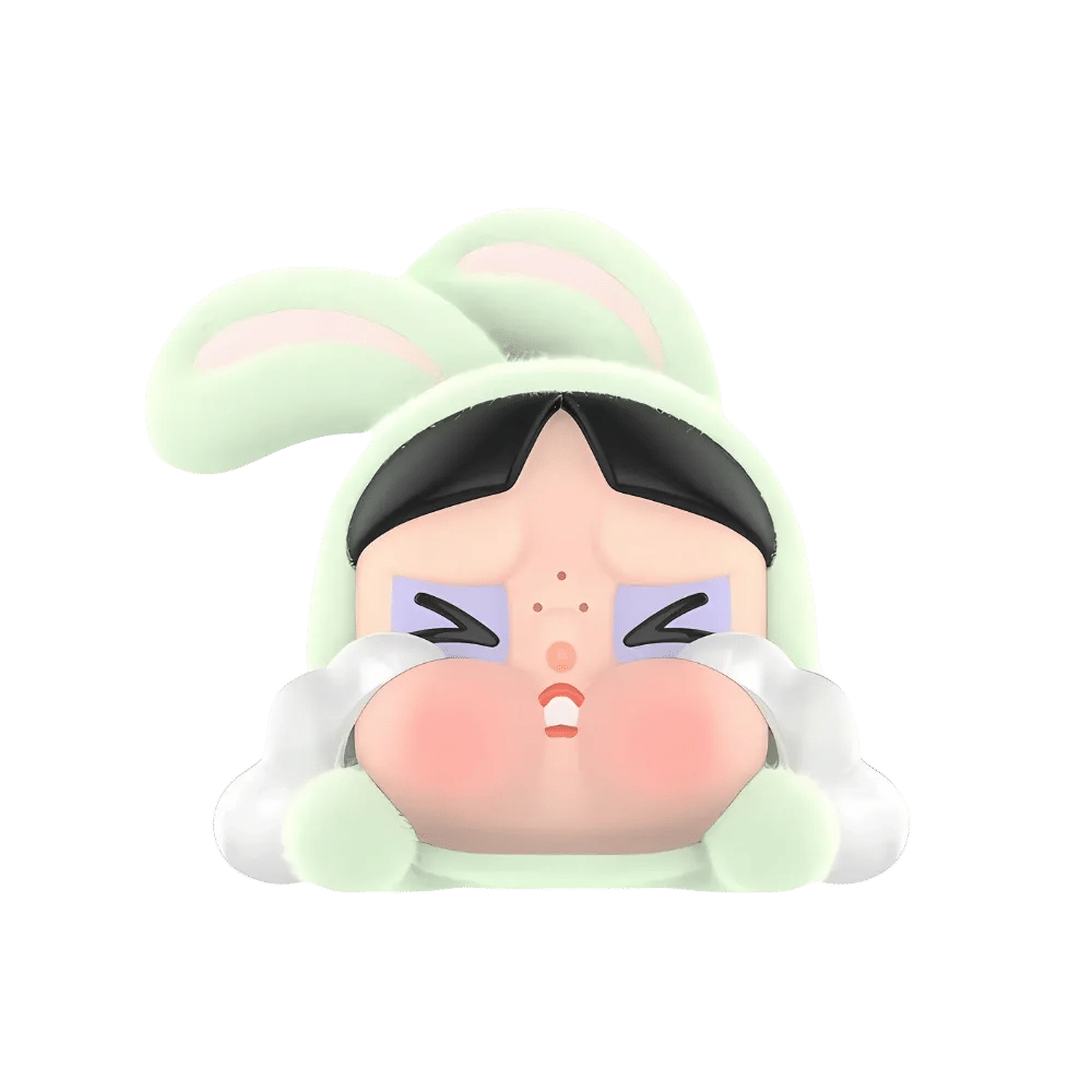 Pop Mart CRYBABY x Powerpuff Girls Series Bunny Buttercup Figure