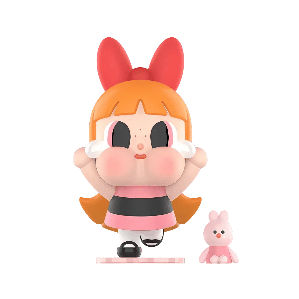 Pop Mart CRYBABY x Powerpuff Girls Series Blossom Figure