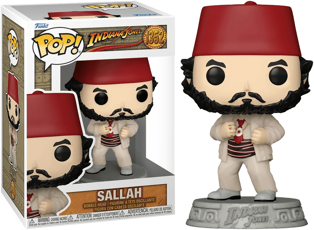 Funko Indiana Jones and the Last Crusade - Sallah Pop! Vinyl