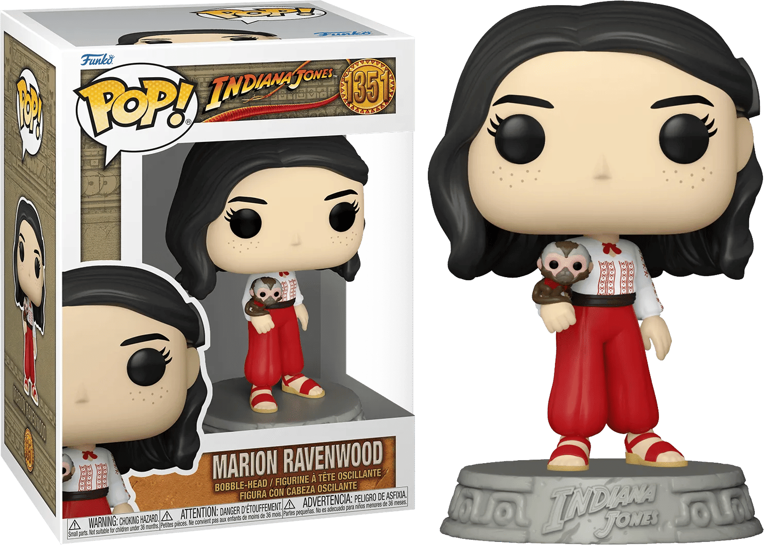 Funko Indiana Jones: Raiders of the Lost Ark - Marion Ravenwood Pop! Vinyl