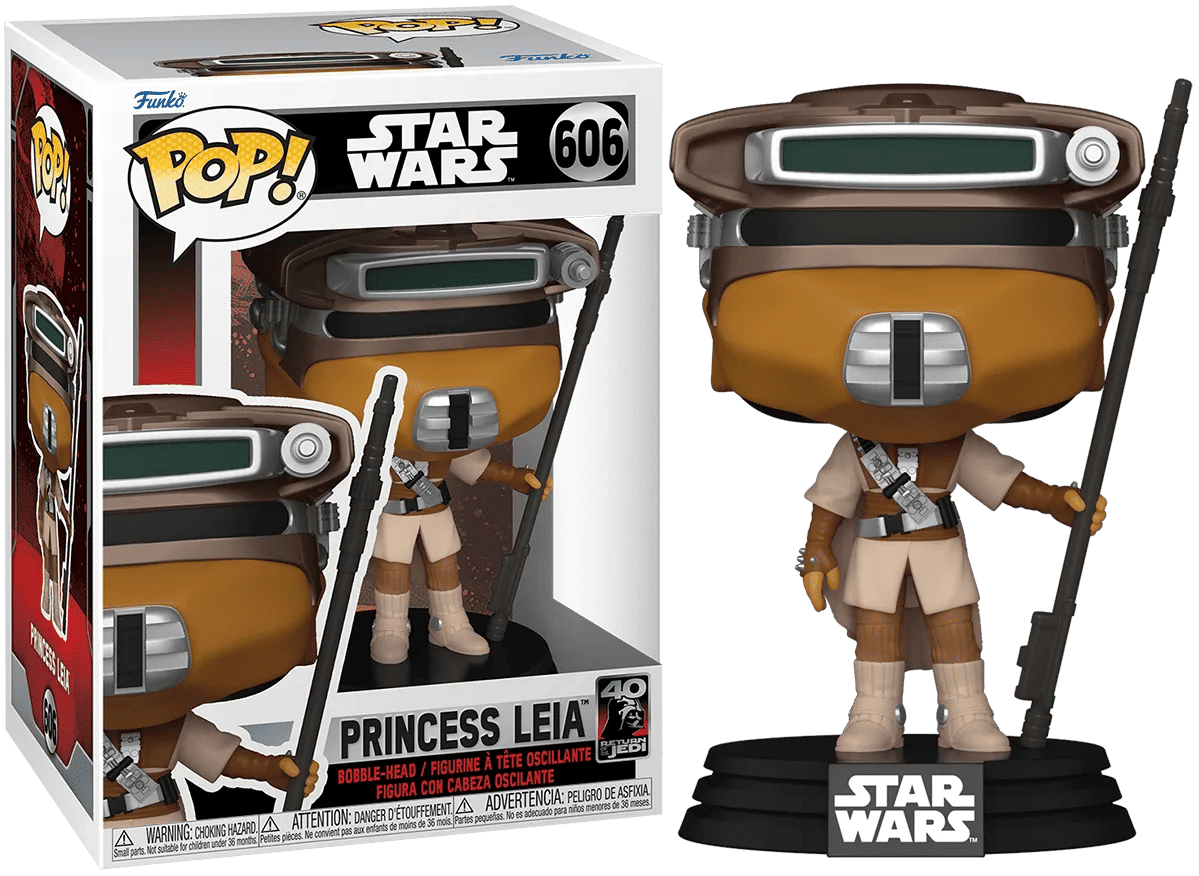 Funko Star Wars: Return of the Jedi 40th Anniversary - Leia Boushh Pop! Vinyl