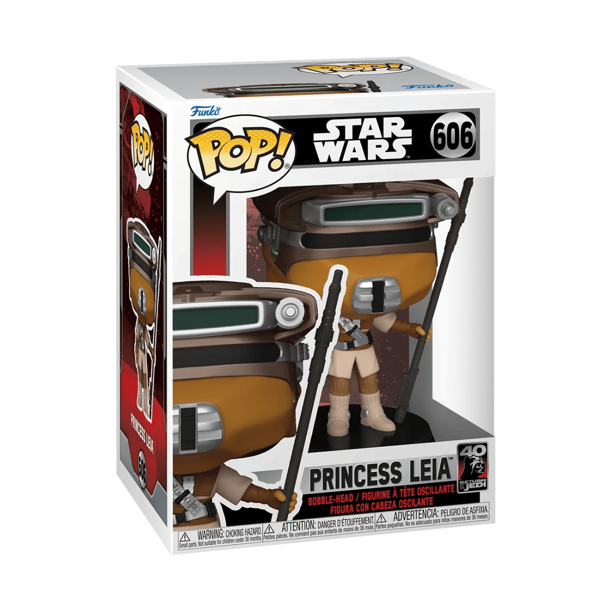 Funko Star Wars: Return of the Jedi 40th Anniversary - Leia Boushh Pop! Vinyl