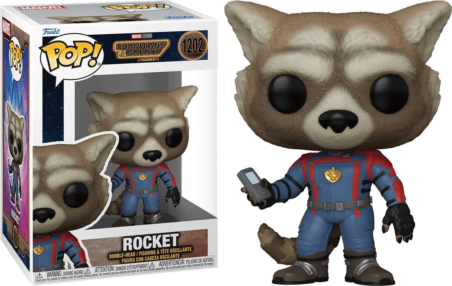 Funko Guardians of the Galaxy 3 - Rocket Pop! Vinyl
