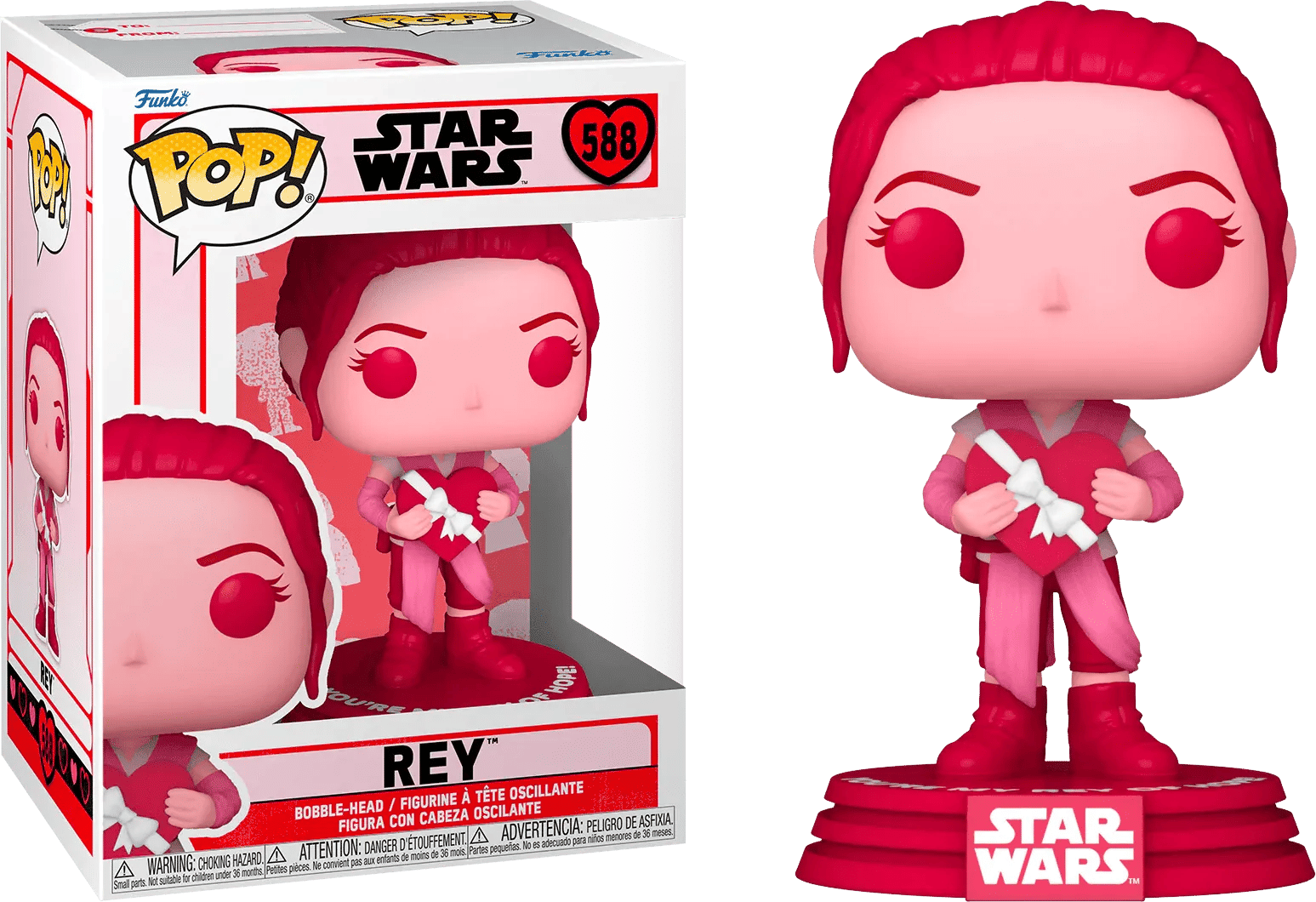 Funko Star Wars - Rey Valentines Edition Pop! Vinyl