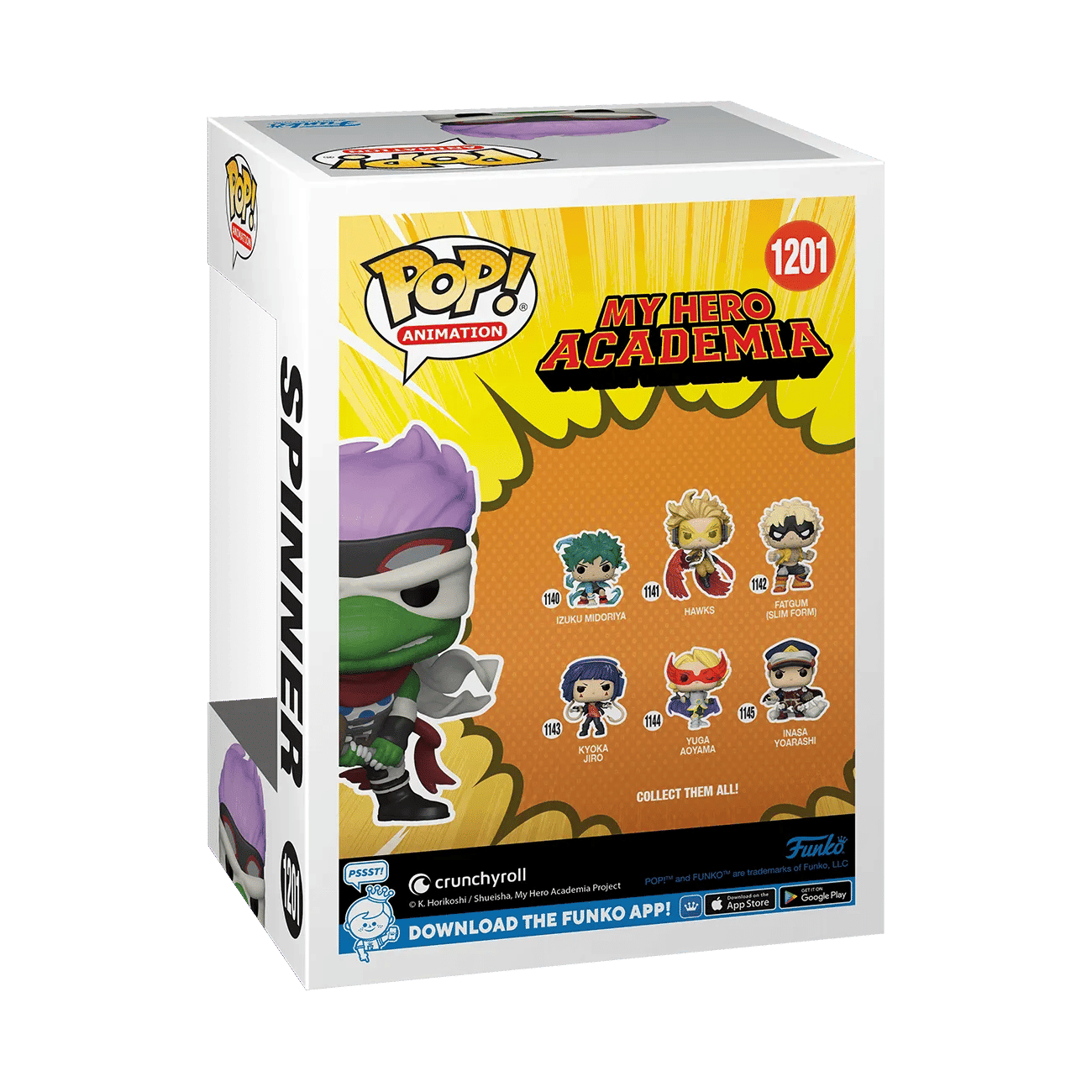 Funko My Hero Academia - Spinner Pop! Vinyl (2022 Winter Convention Exclusive) [RS]