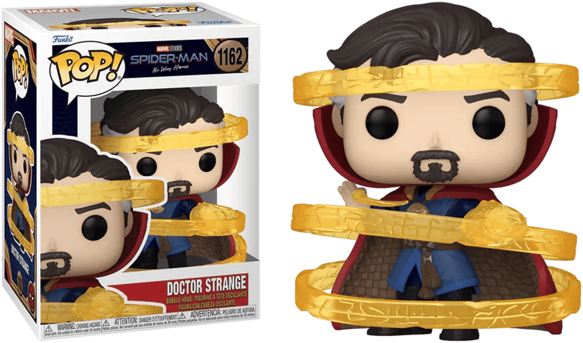 Funko Spider - Man: No Way Home - Dr Strange with Spell Pop! Vinyl