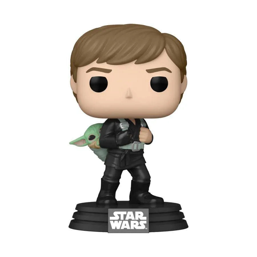 Funko Star Wars: Book of Boba Fett - Luke Skywalker with Grogu Pop! Vinyl