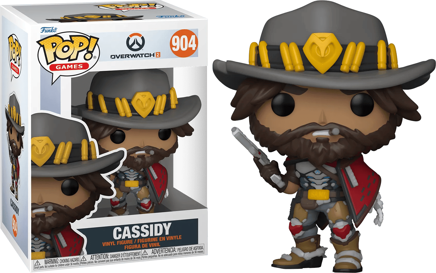 Funko Overwatch 2 - Cole Cassidy Pop! Vinyl