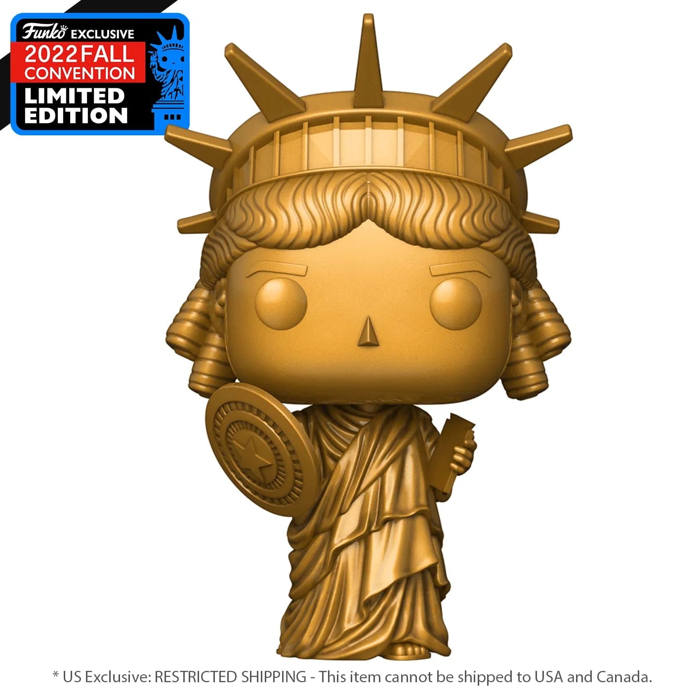 Funko Spiderman: NWH - Lady Liberty wShield Pop! New York Comic Con 2022 [RS]