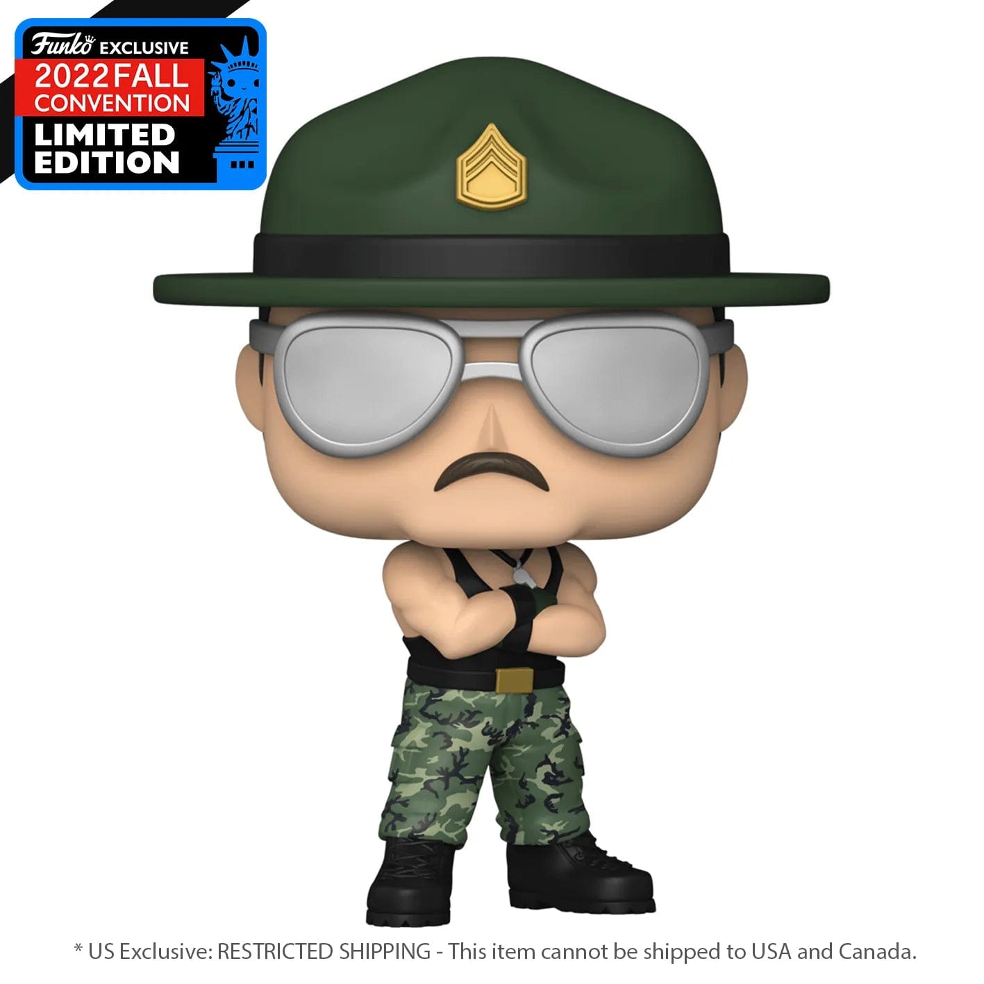 Funko G.I. Joe - Sergeant Slaughter NYCC 2022 US Exclusive Pop! Vinyl [RS]