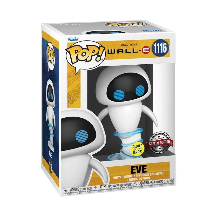 Funko Wall - E - Eve Flying Glow US Exclusive Pop! Vinyl [RS]