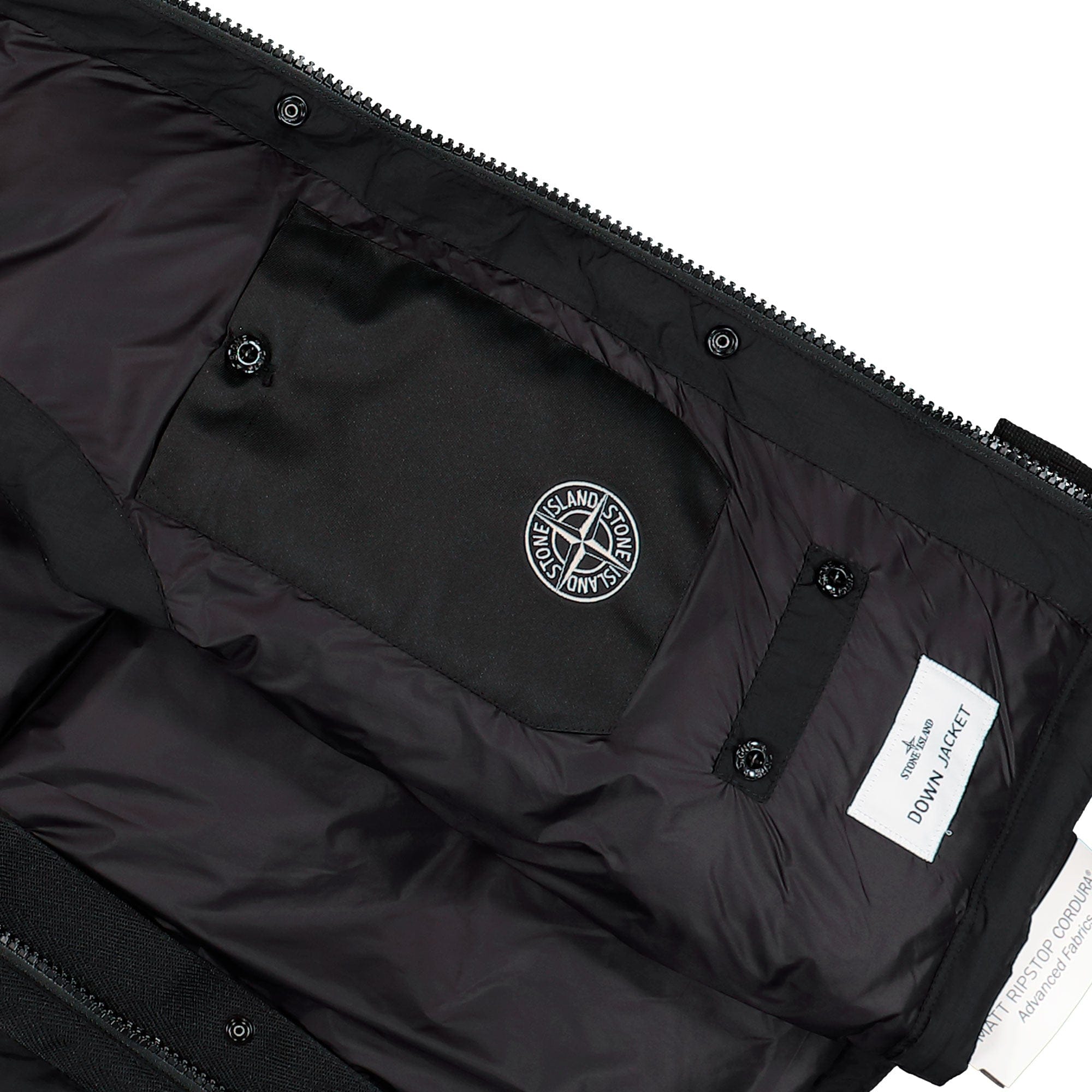 Stone Island Ripstop Cordura® Lightweight Down Vest W Zip Pockets