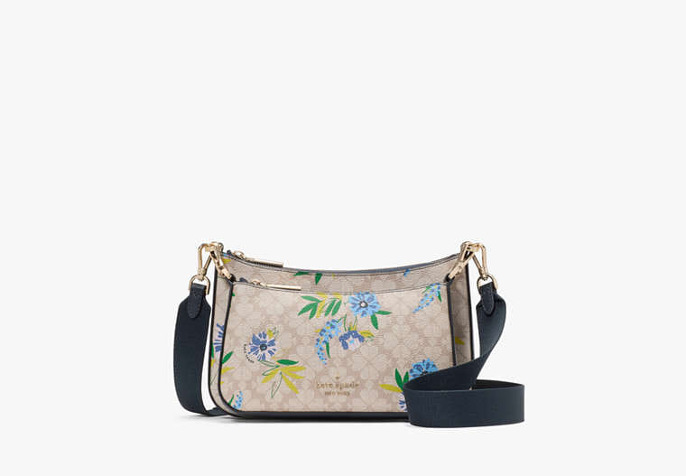 Flower Duet Spade Flower Floral Crossbody