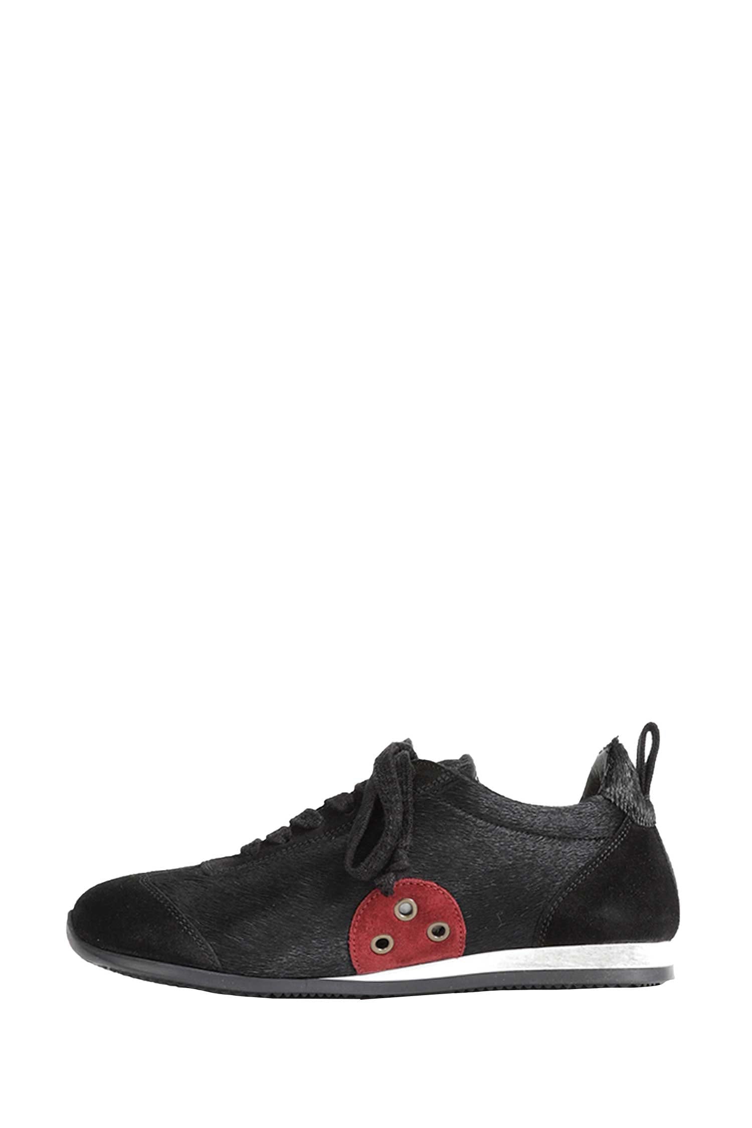 UMA WANG Calf Hair And Suede Sneakers